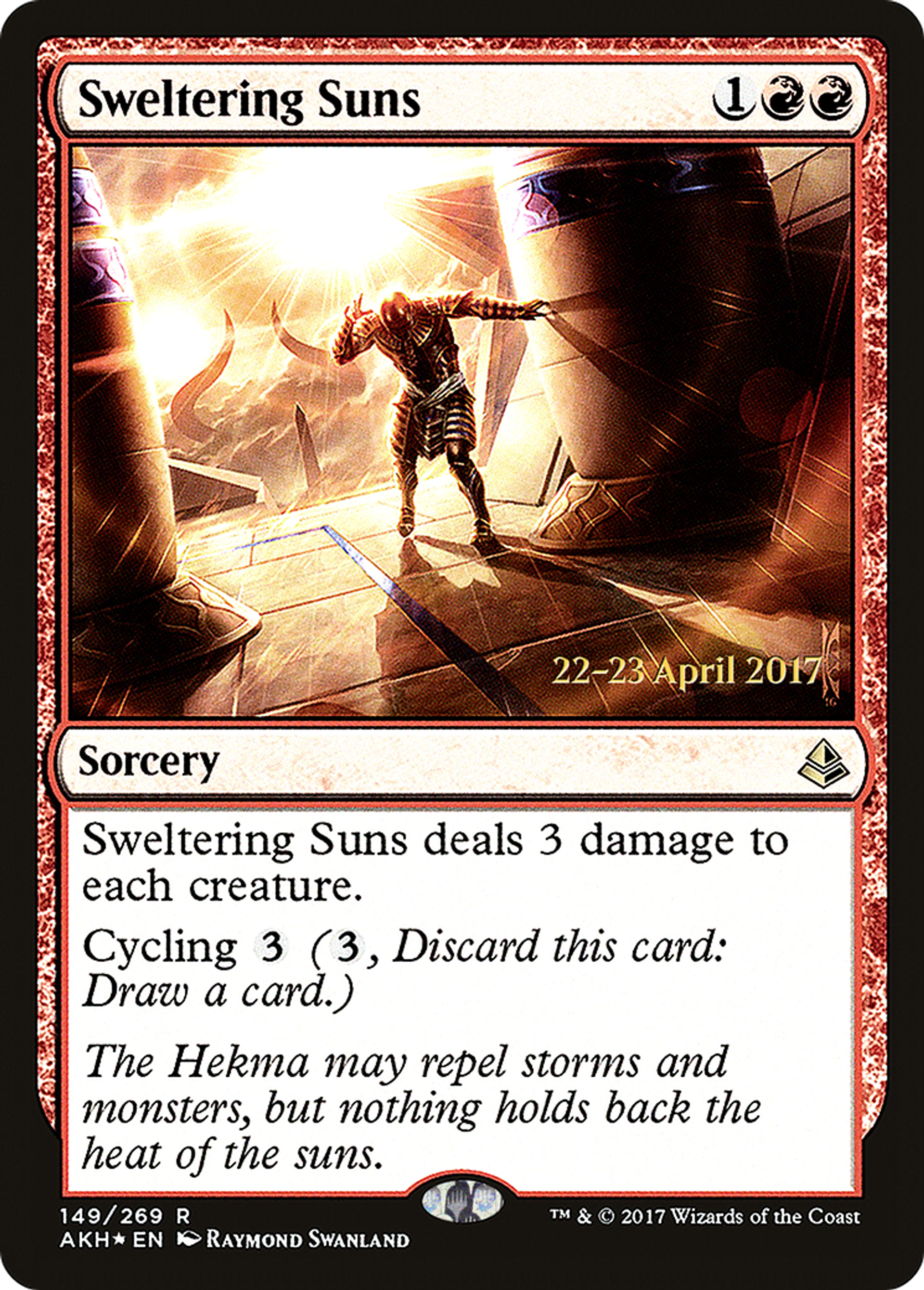 Sweltering Suns — Amonkhet Promos — Magic: The Gathering