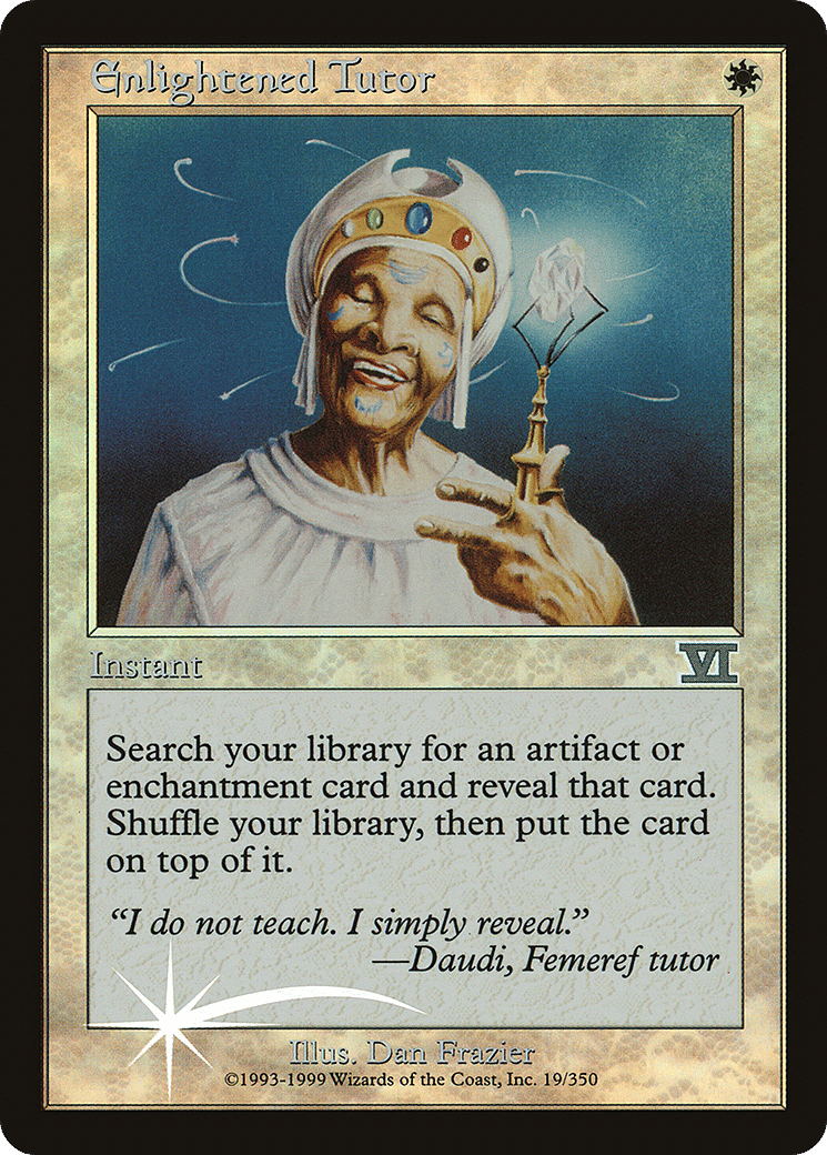 Enlightened Tutor — Arena League 2000 — Magic: The Gathering