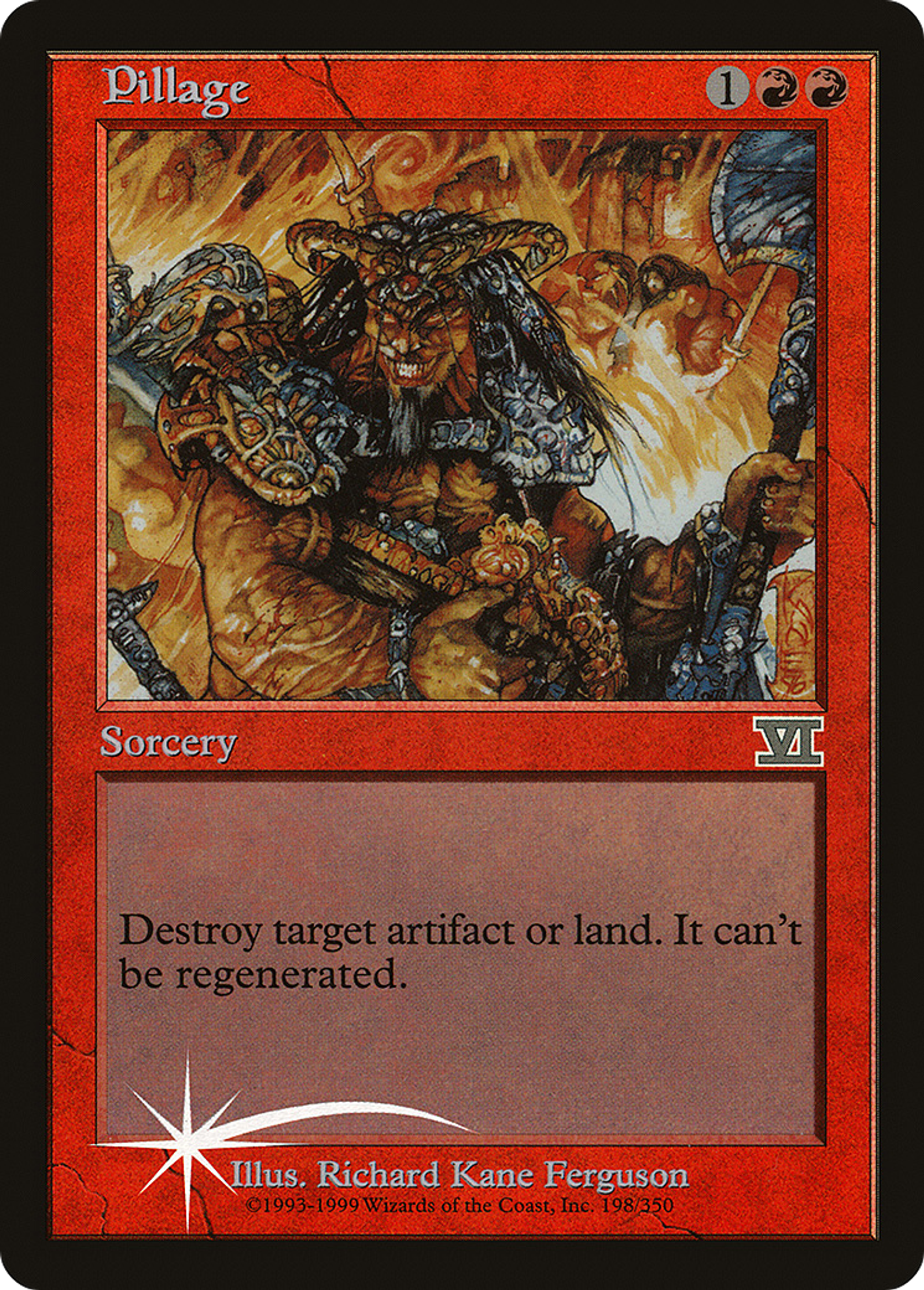 Pillage — Arena League 2000 — Magic: The Gathering