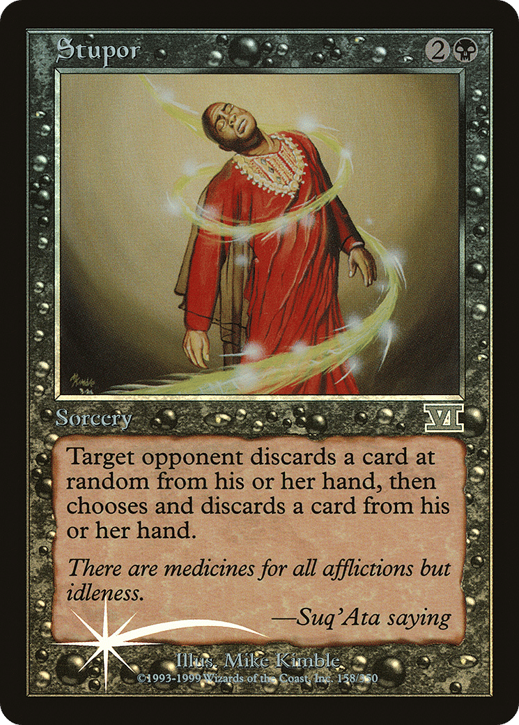 Stupor — Arena League 2000 — Magic: The Gathering