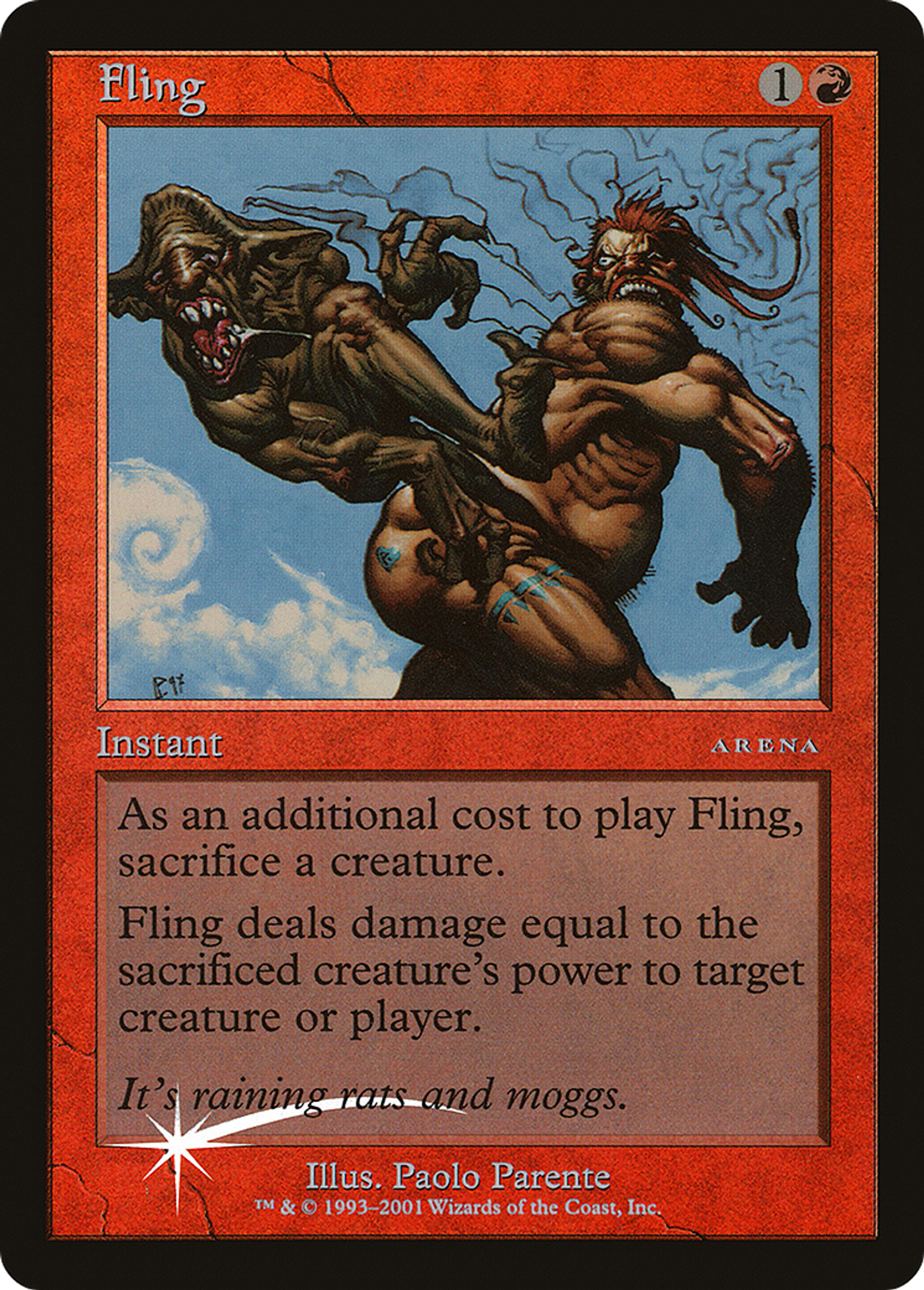 Fling — Arena League 2001 — Magic: The Gathering