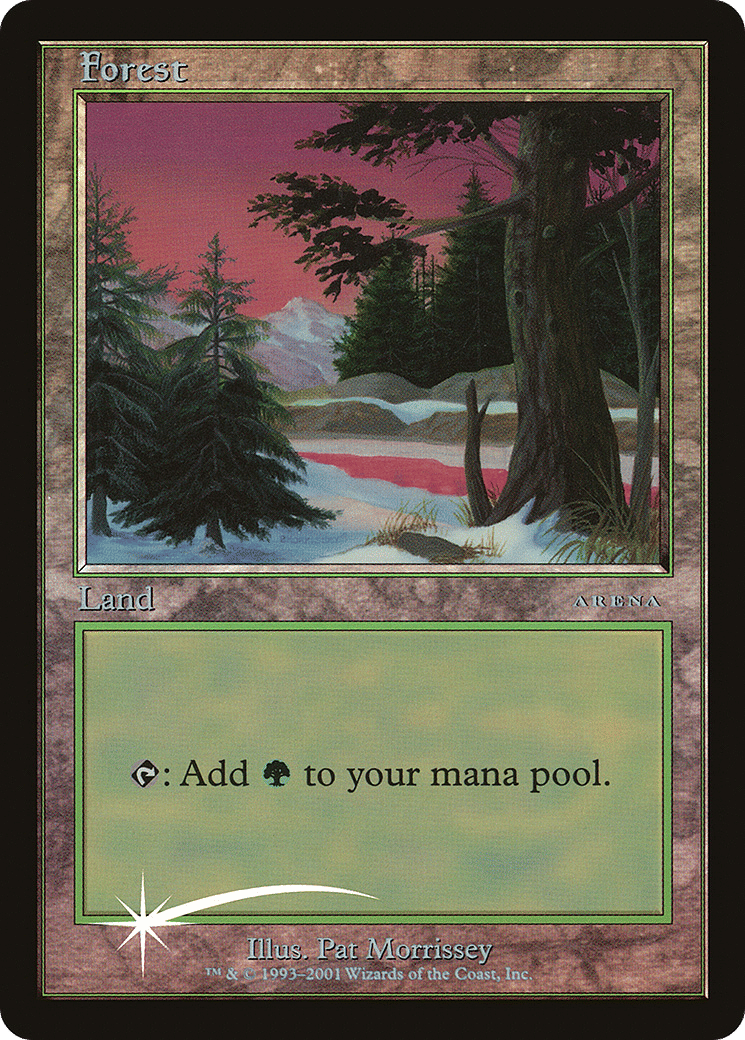 Forêt — Arena League 2001 — Magic: The Gathering