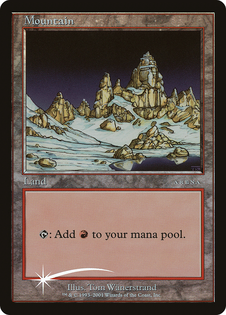 Mountain — Arena League 2001 — Magic: The Gathering