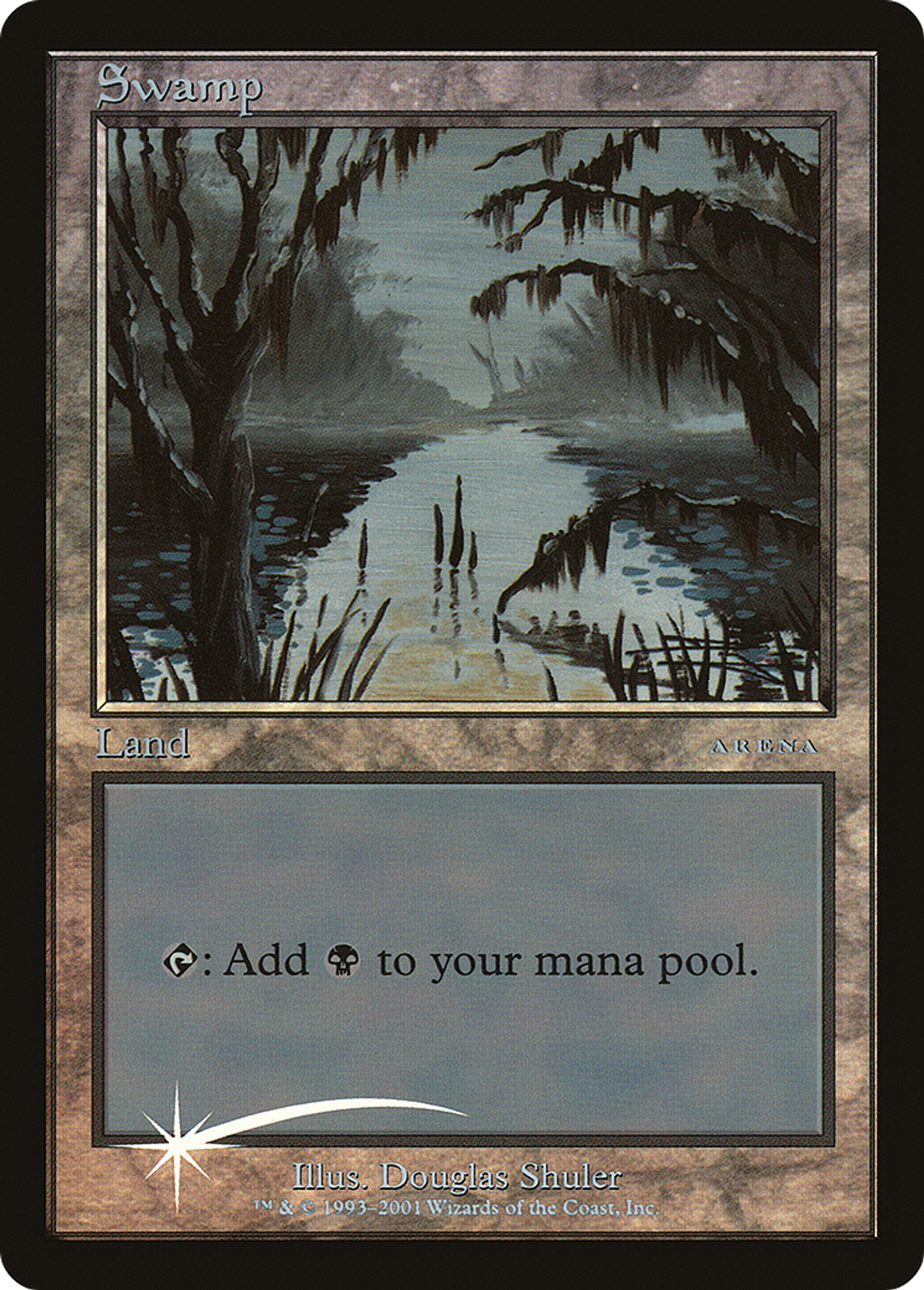 Swamp — Arena League 2001 — Magic: The Gathering