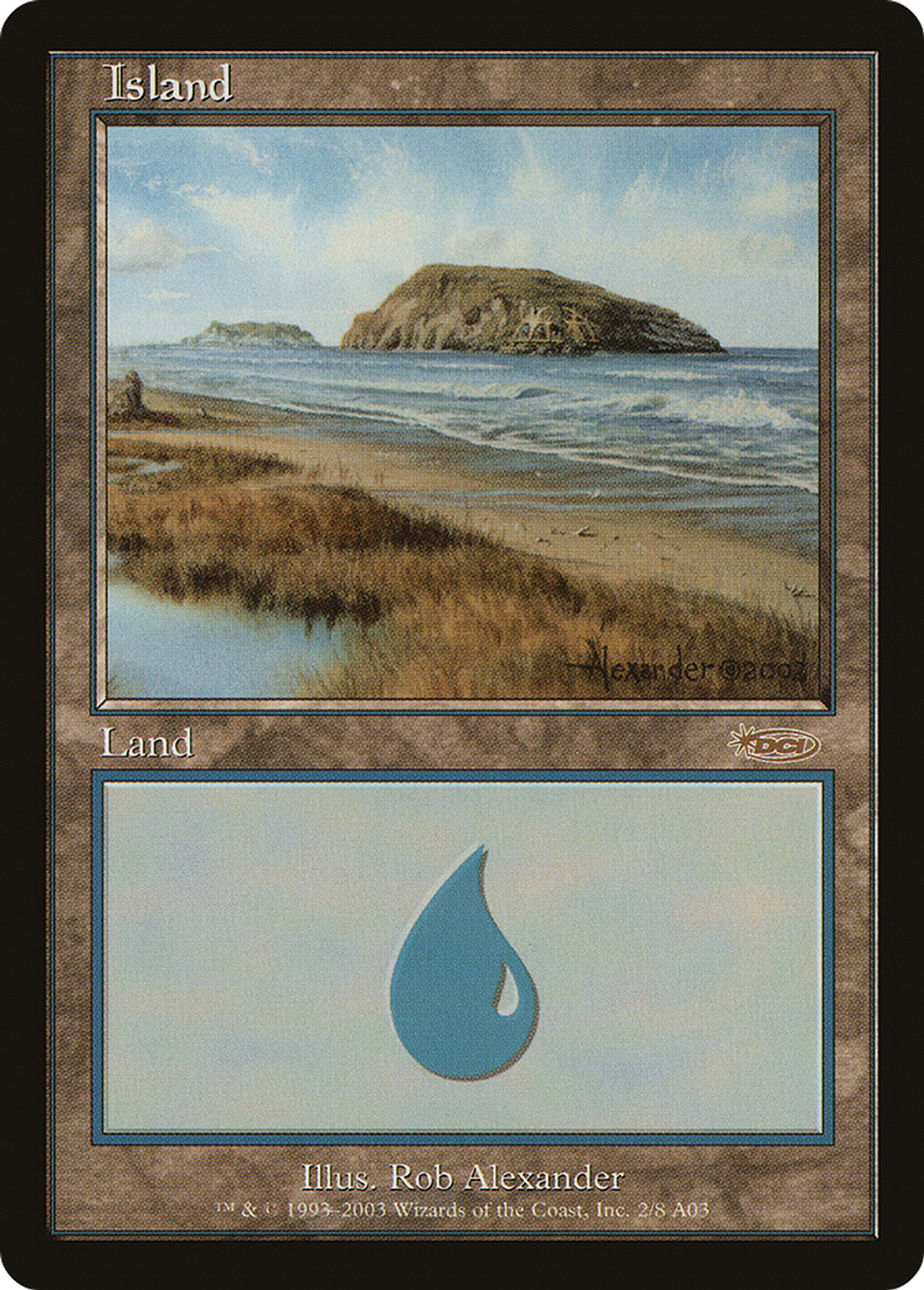 Island — Arena League 2003 — Magic: The Gathering