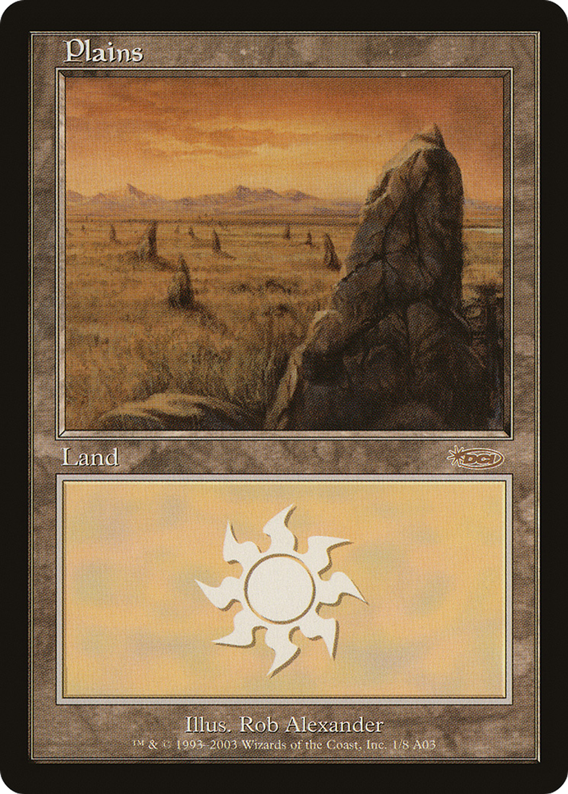 Plains — Arena League 2003 — Magic: The Gathering