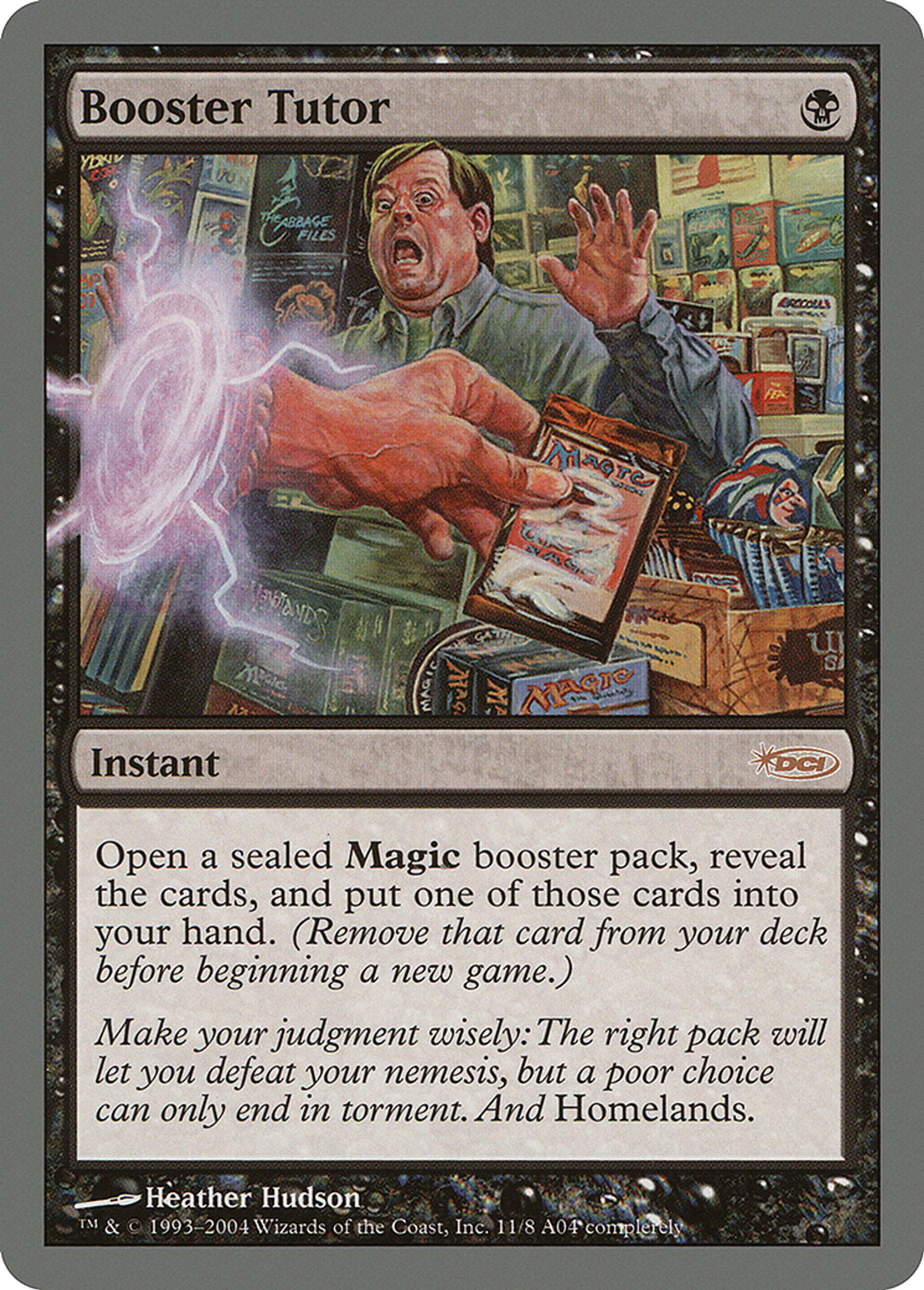 Booster Tutor — Arena League 2004 — Magic: The Gathering