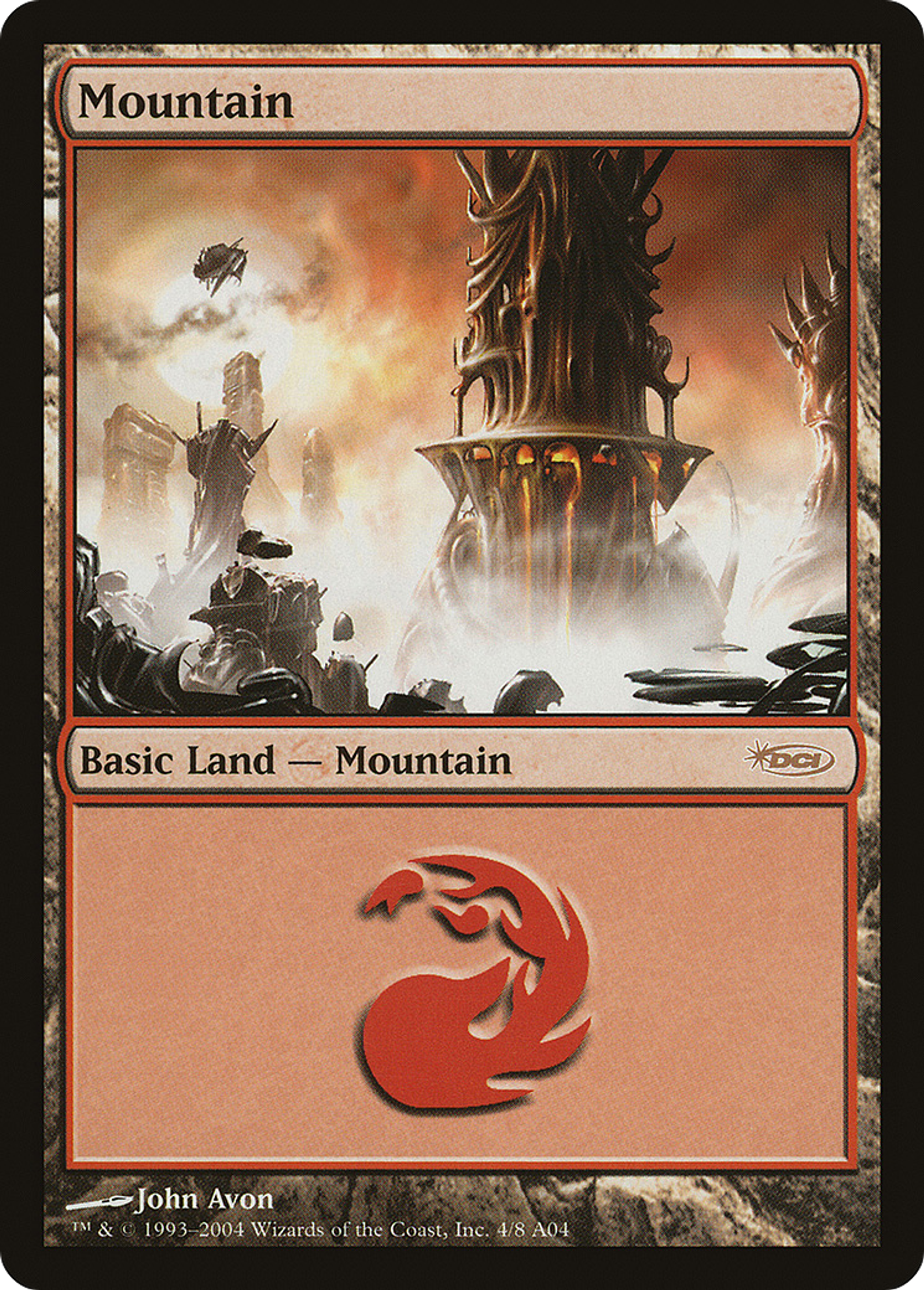 Mountain — Arena League 2004 — Magic: The Gathering