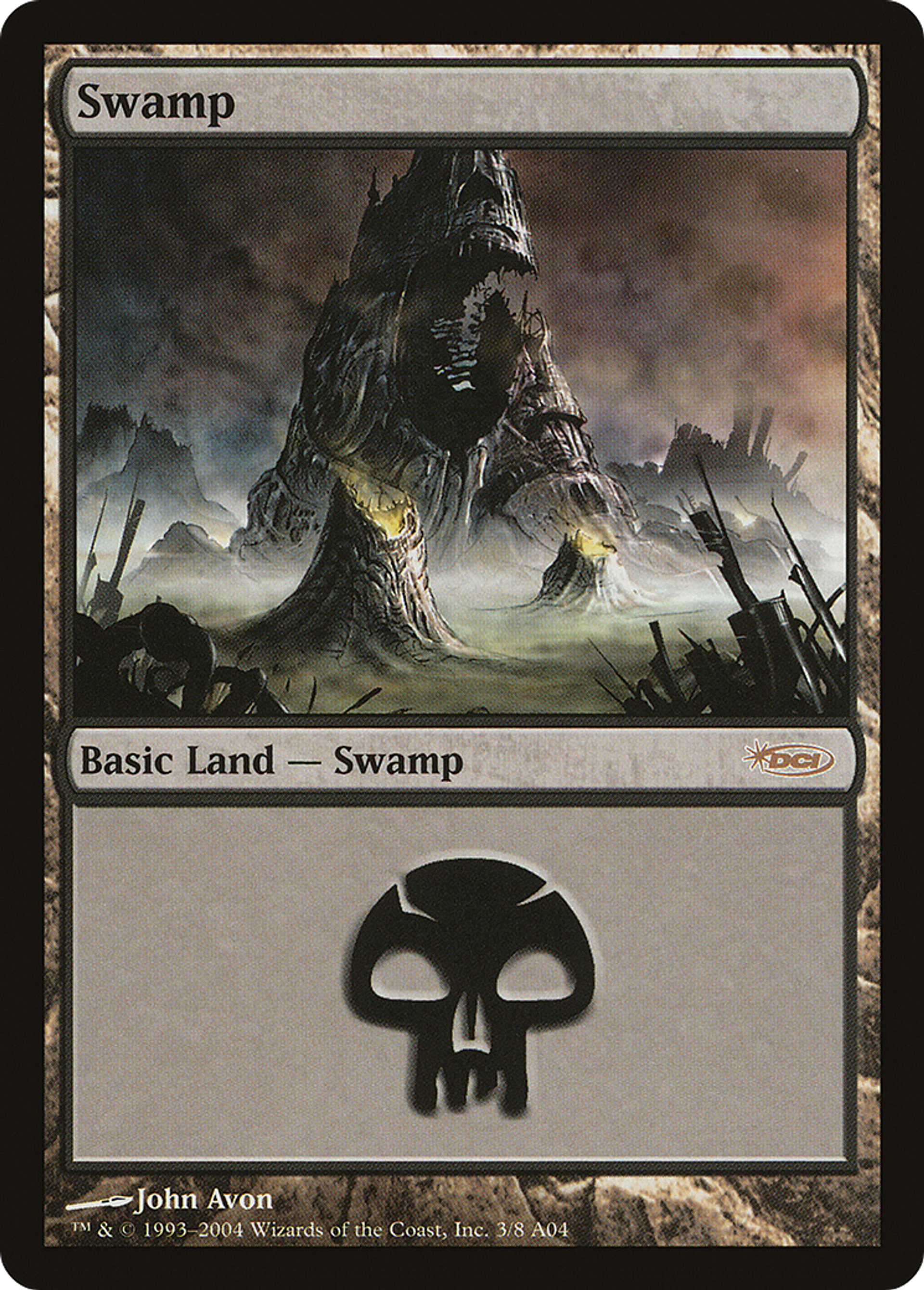 Swamp — Arena League 2004 — Magic: The Gathering