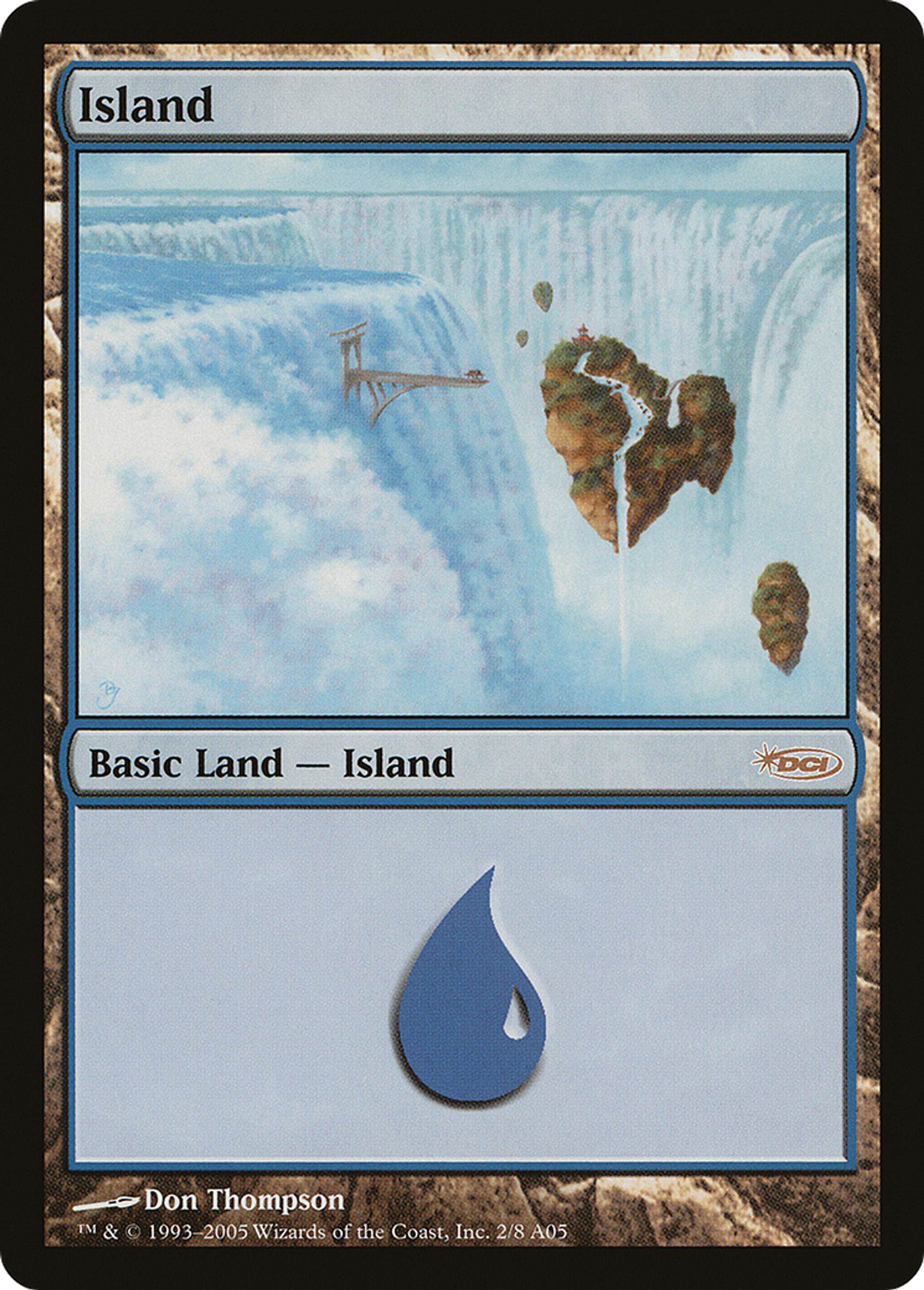 Island — Arena League 2005 — Magic: The Gathering
