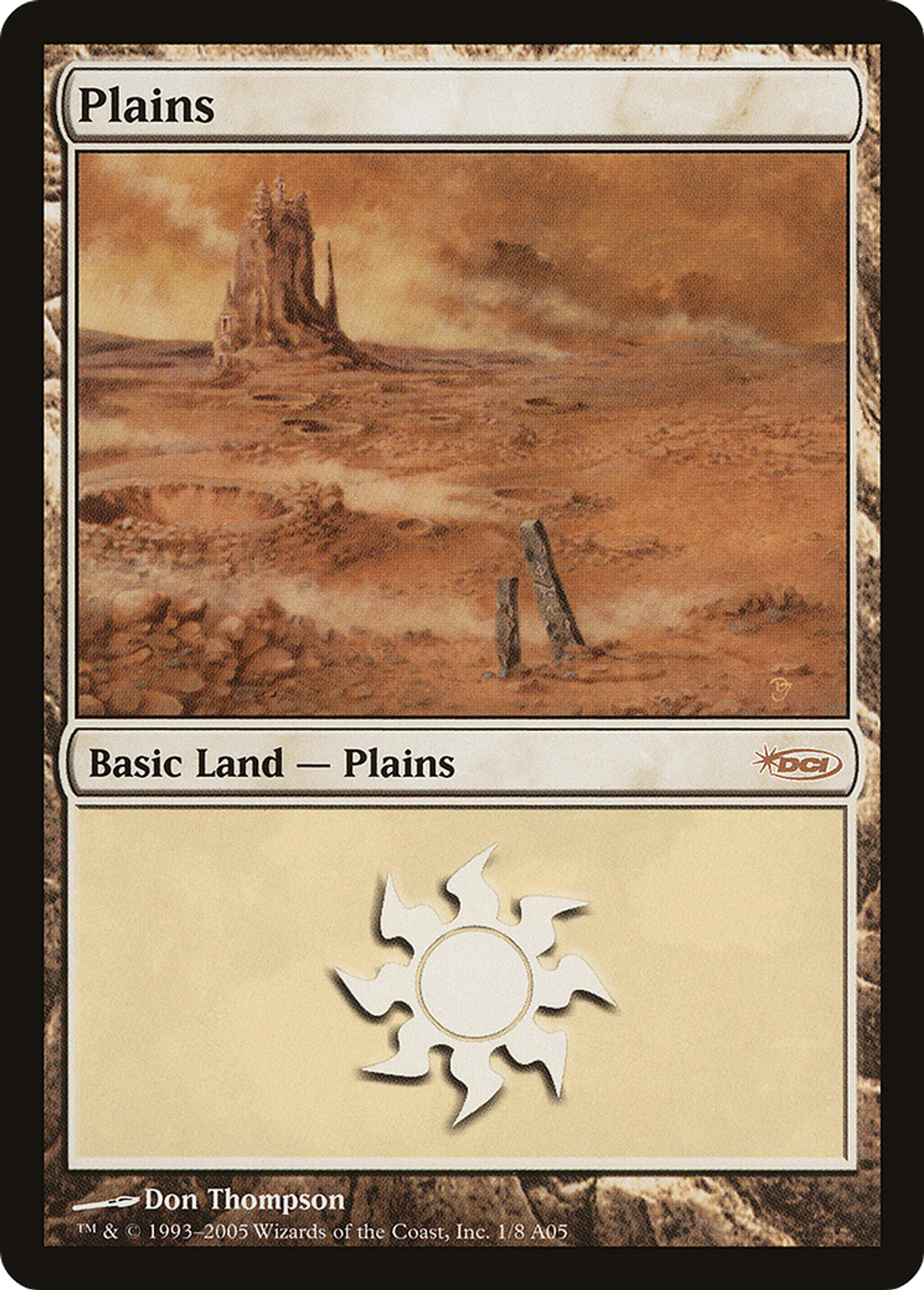 Plains — Arena League 2005 — Magic: The Gathering