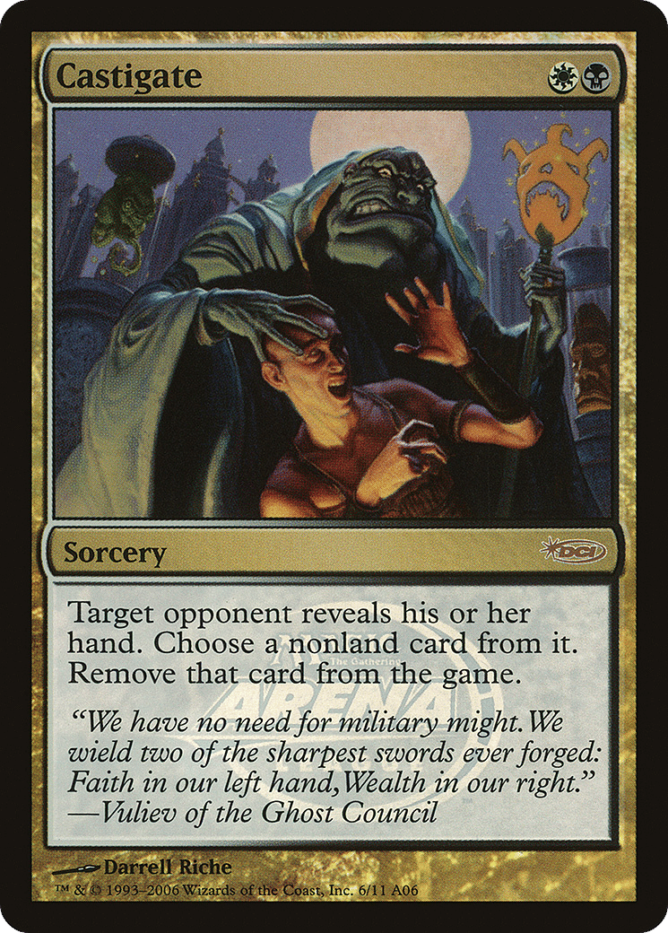 Castigate — Arena League 2006 — Magic: The Gathering