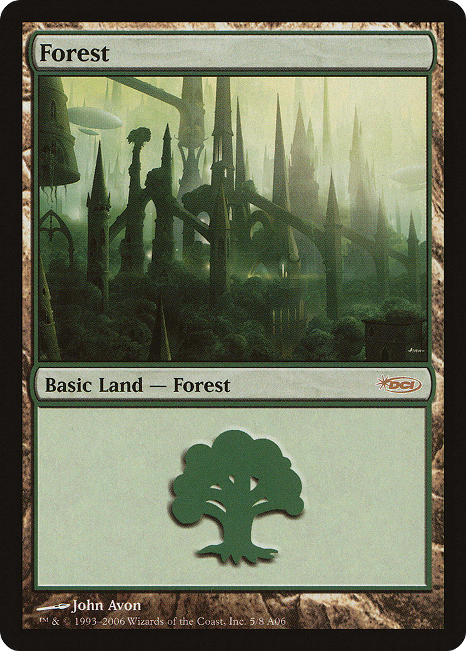 Forest — Arena League 2006 — Magic: The Gathering