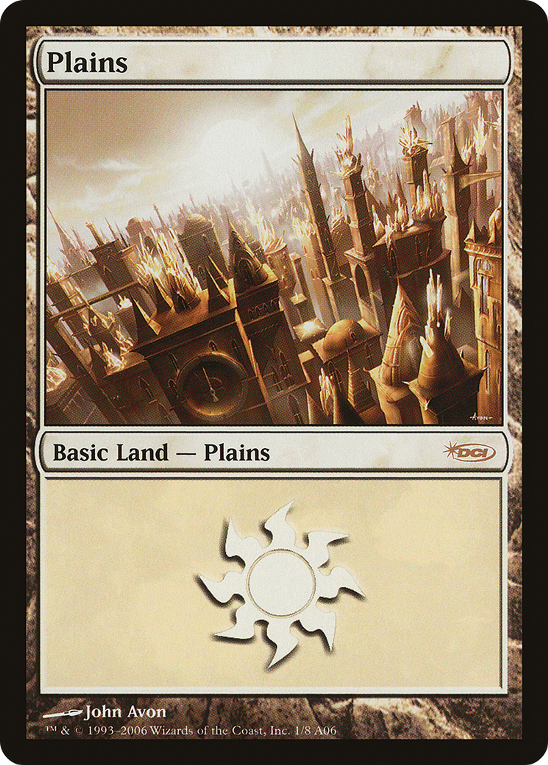 Plains — Arena League 2006 — Magic: The Gathering