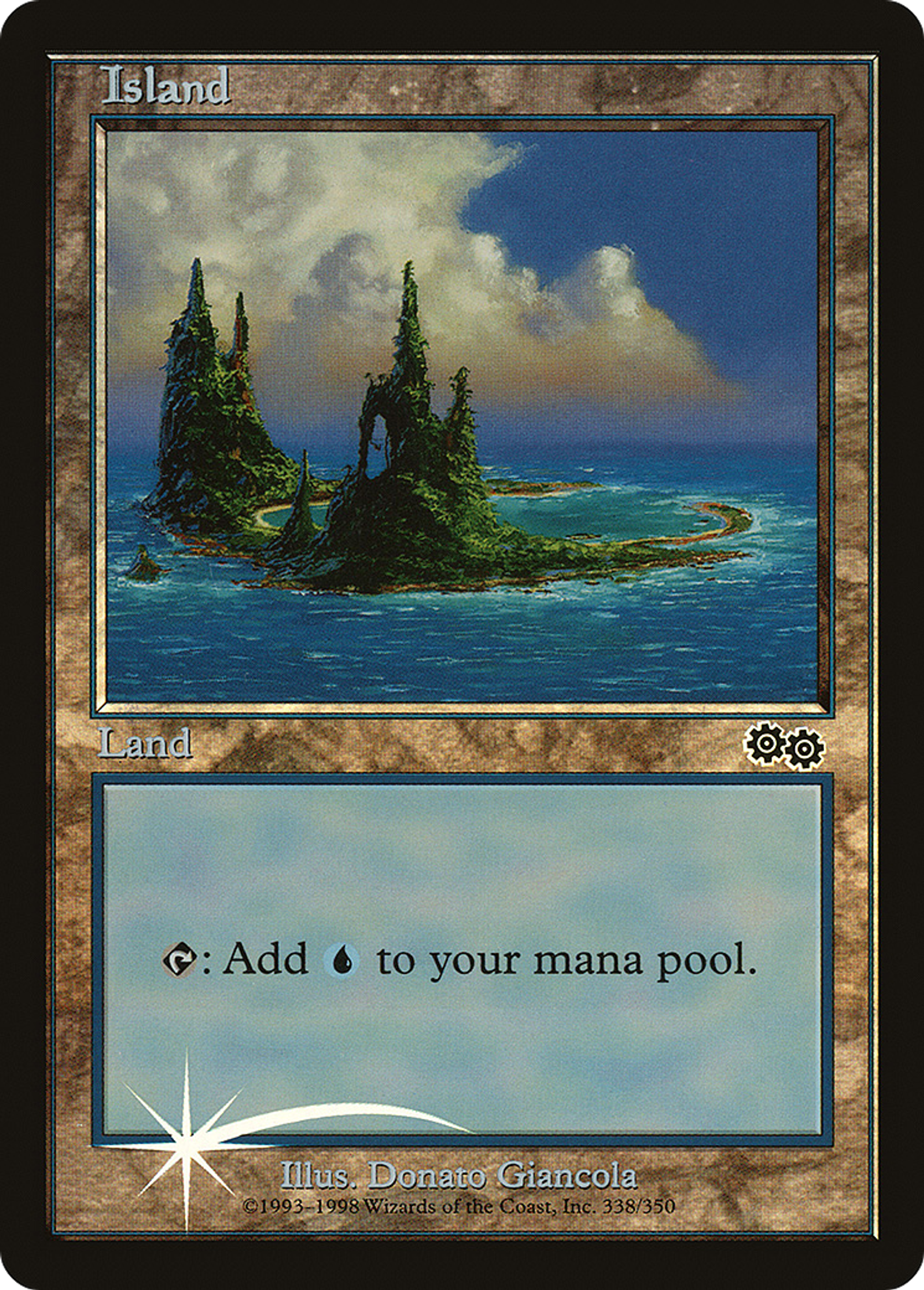 Island — Arena League 1999 — Magic: The Gathering