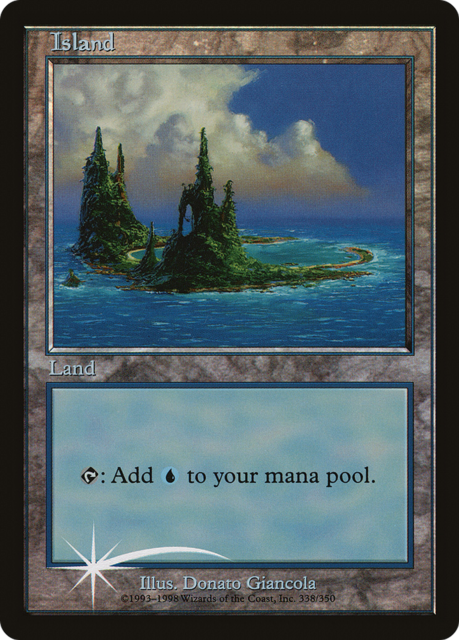 Island — Arena League 1999 — Magic: The Gathering