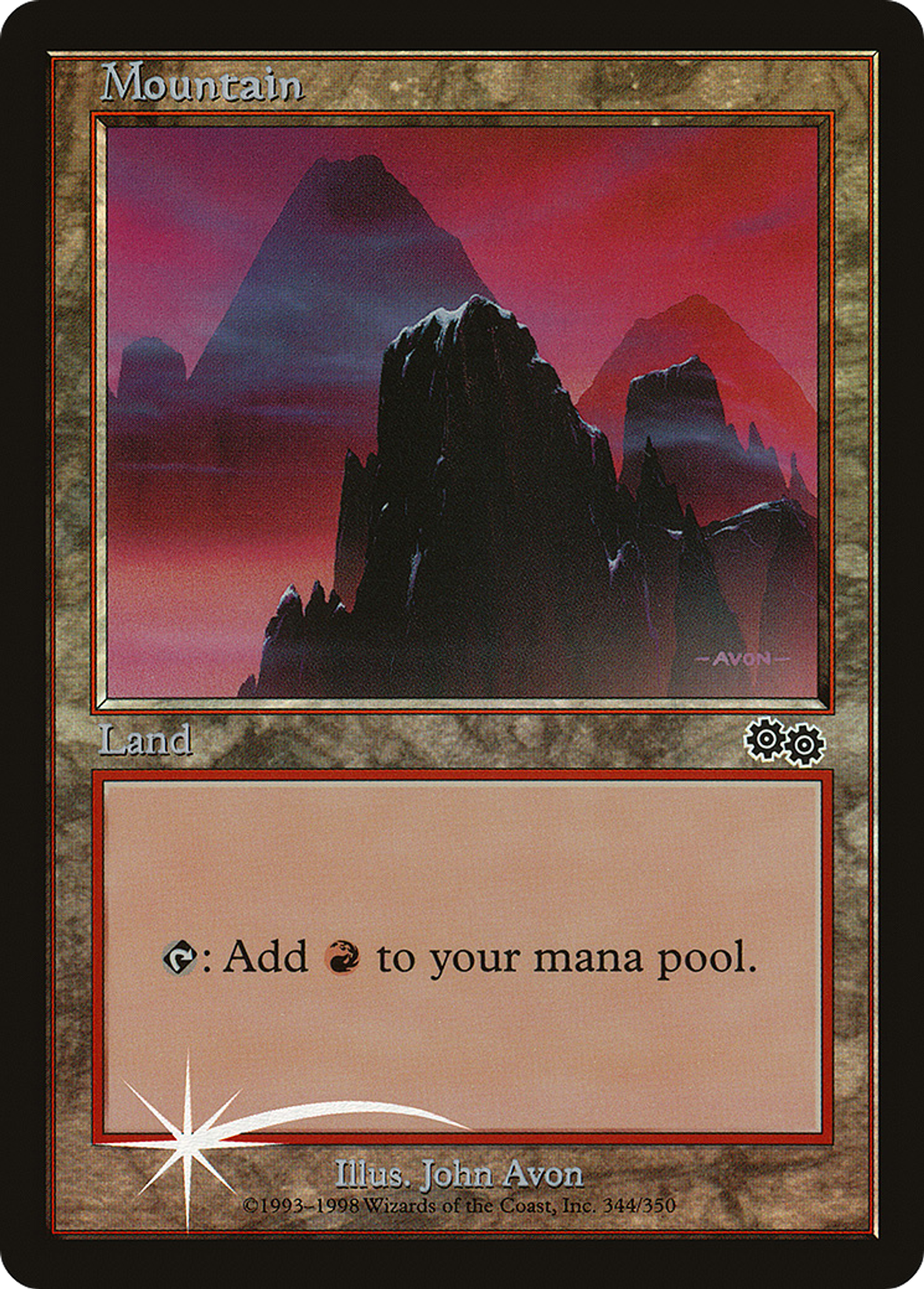 Mountain — Arena League 1999 — Magic: The Gathering