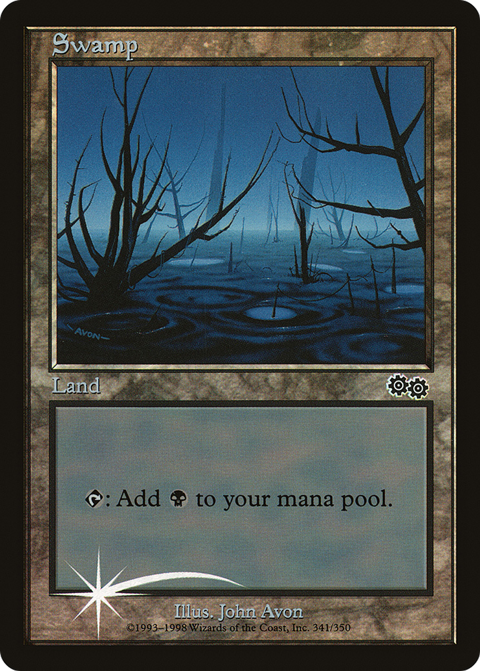 Swamp — Arena League 1999 — Magic: The Gathering