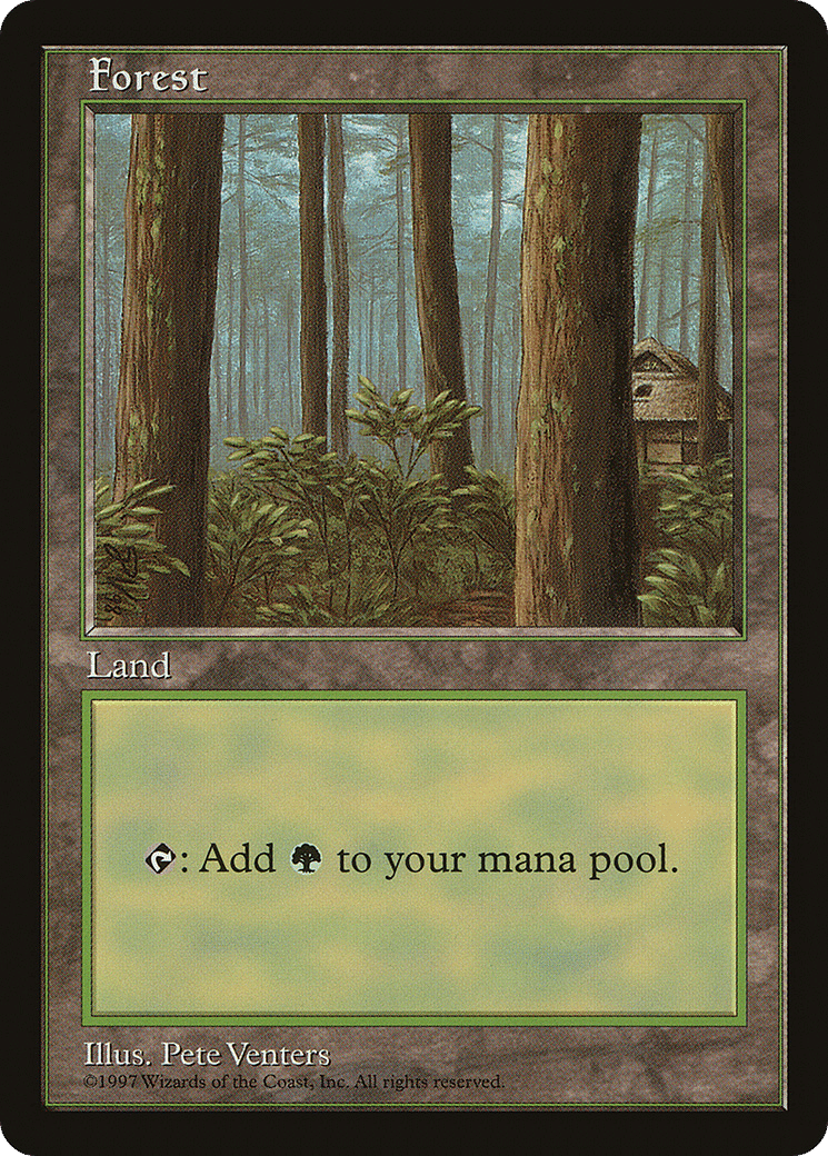 Forêt — Asia Pacific Land Program — Magic: The Gathering