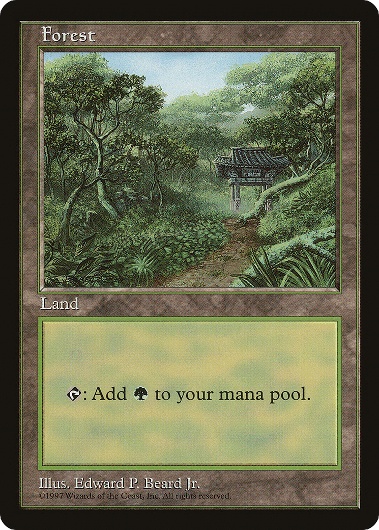 Forest — Asia Pacific Land Program — Magic: The Gathering