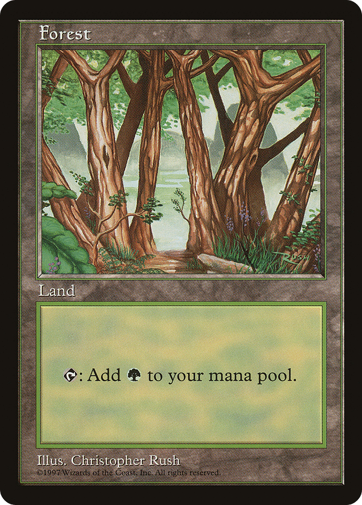 Forest — Asia Pacific Land Program — Magic: The Gathering