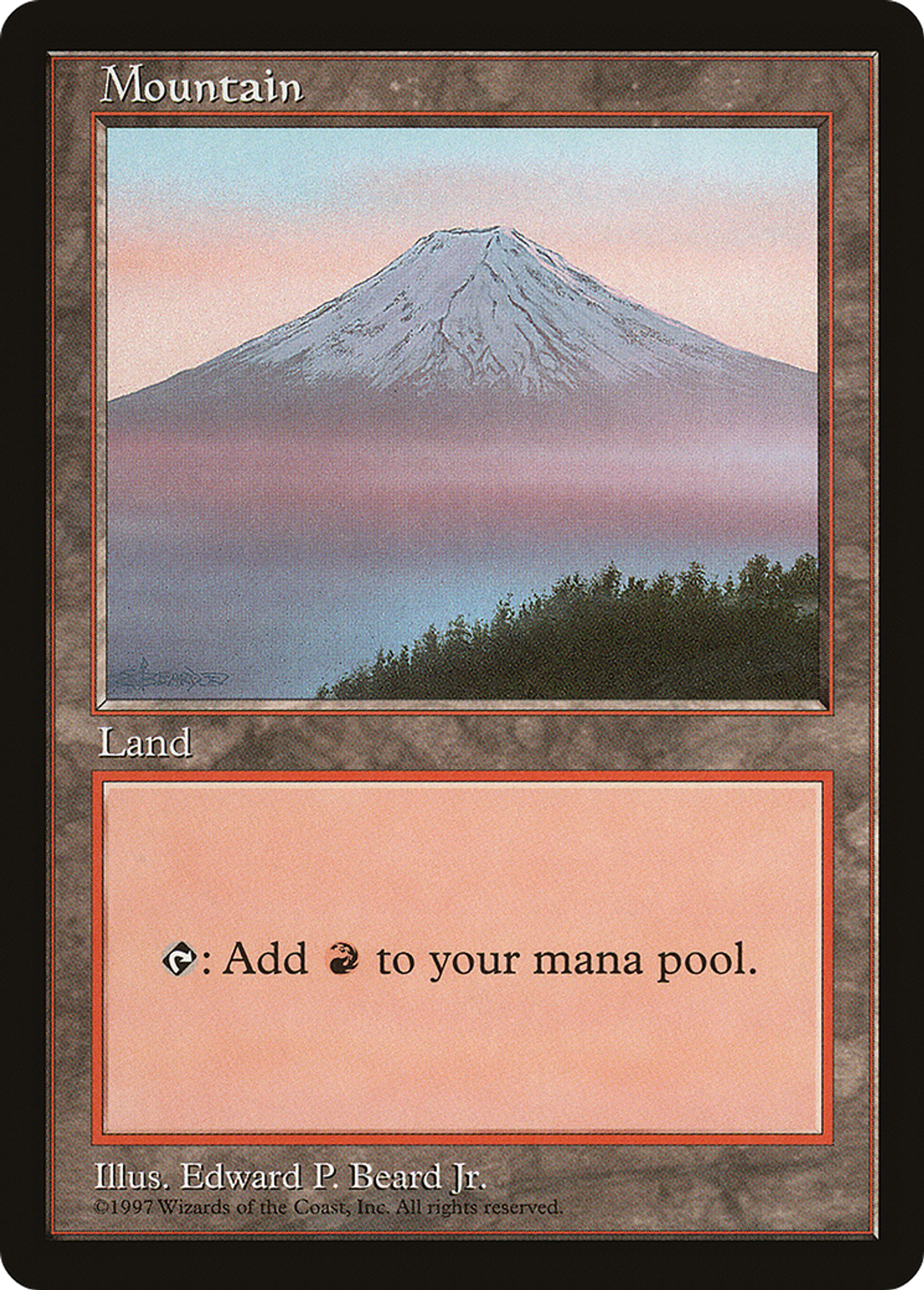 Mountain — Asia Pacific Land Program — Magic: The Gathering