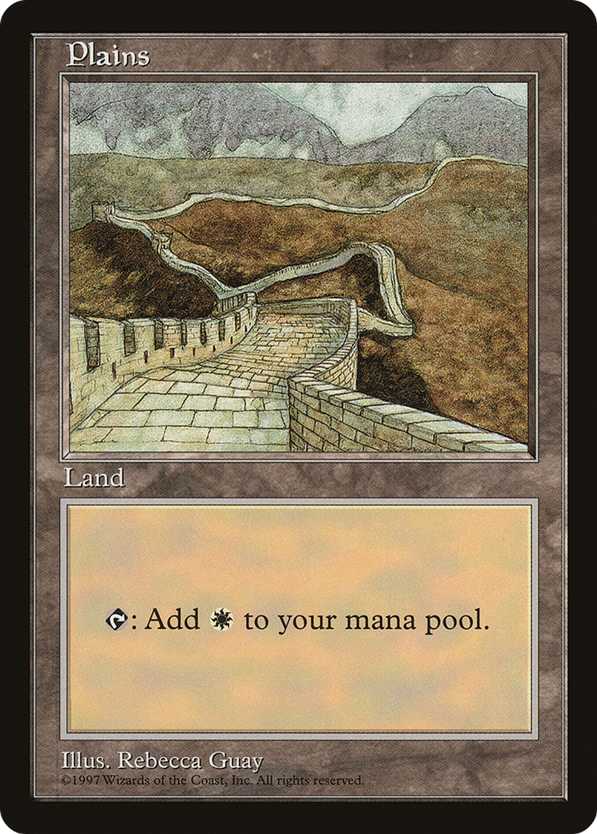 Plains — Asia Pacific Land Program — Magic: The Gathering