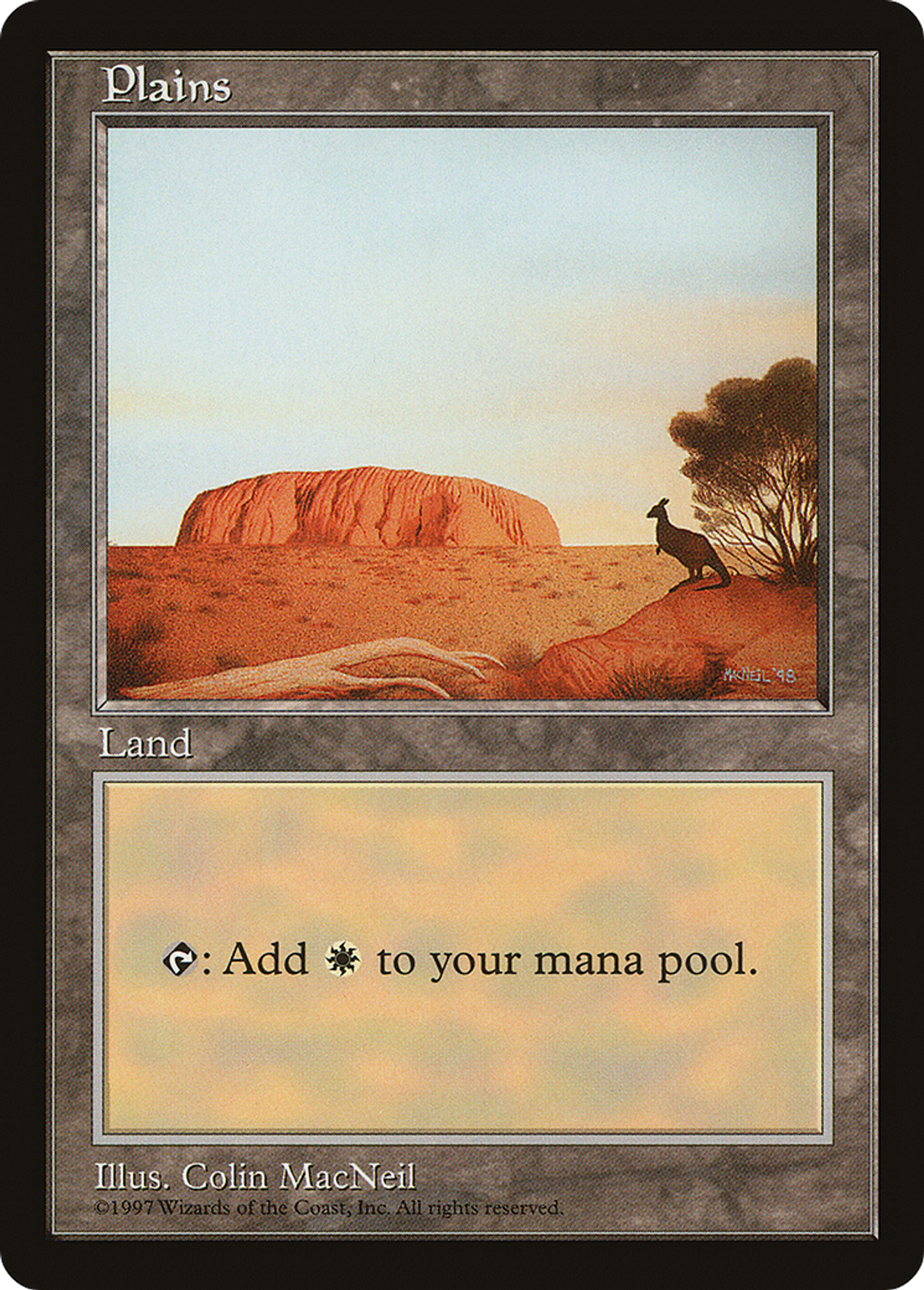 Plains — Asia Pacific Land Program — Magic: The Gathering