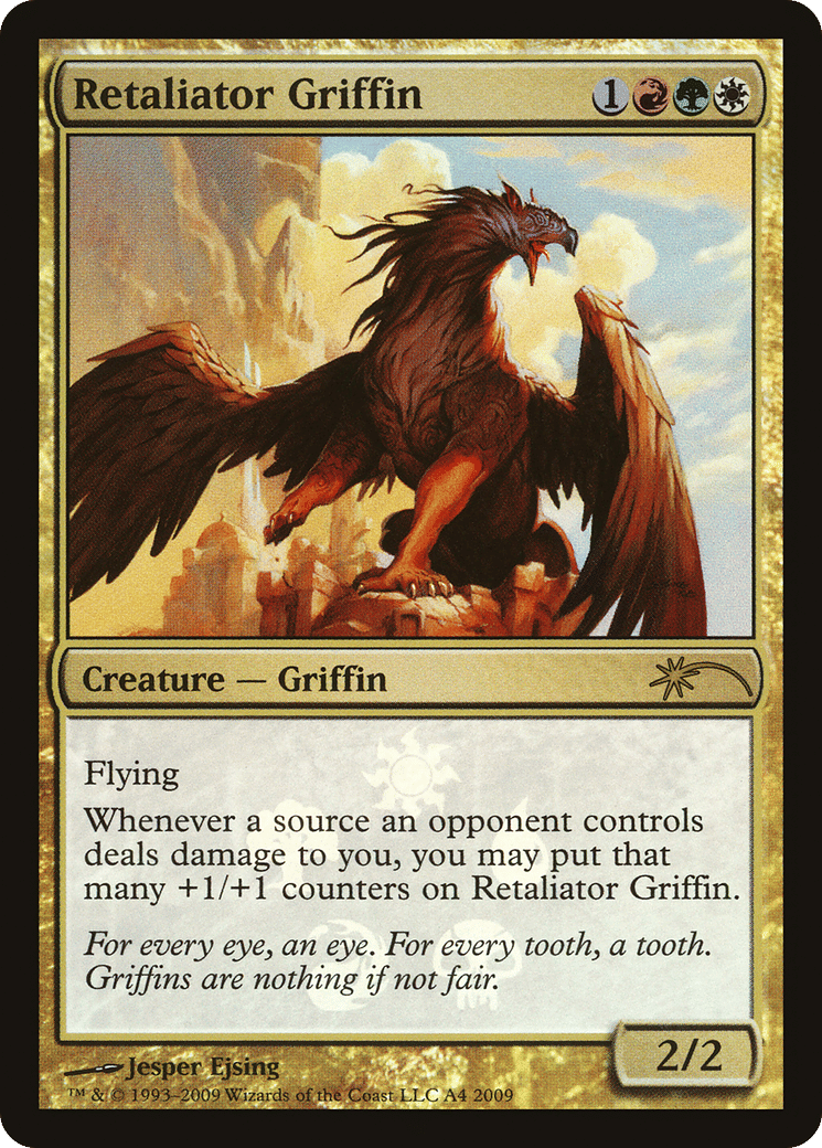 Retaliator Griffin — Alara Reborn Promos — Magic: The Gathering