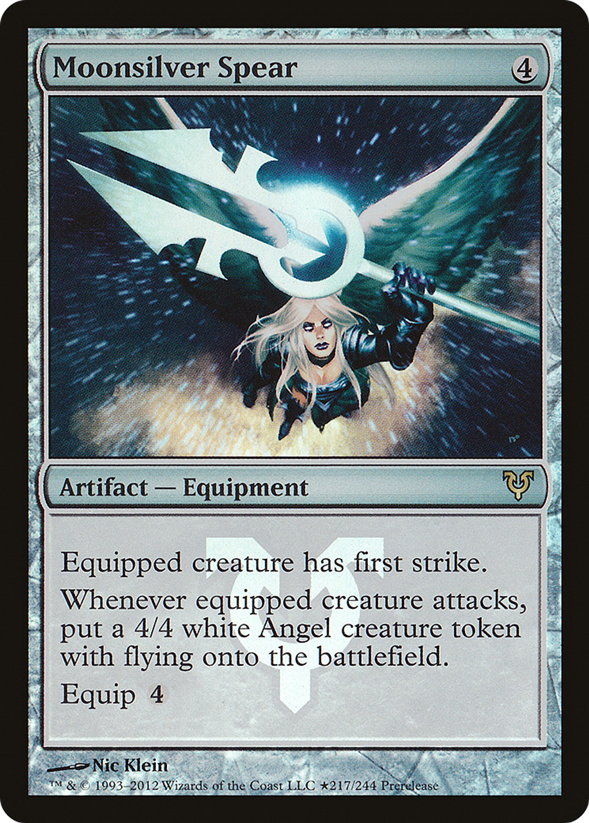 Moonsilver Spear — Avacyn Restored Promos — Magic: The Gathering