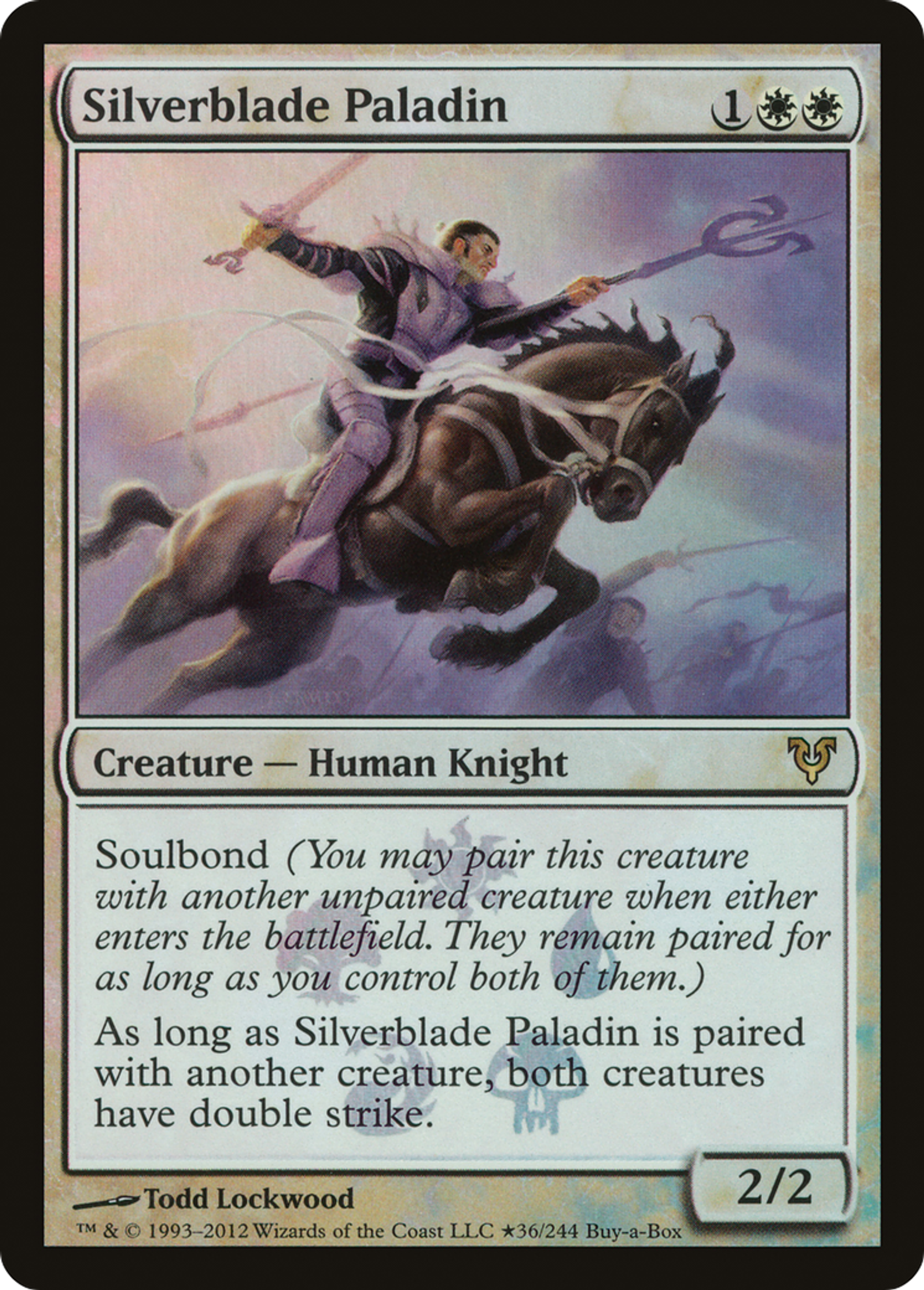 Silverblade Paladin — Avacyn Restored Promos — Magic: The Gathering