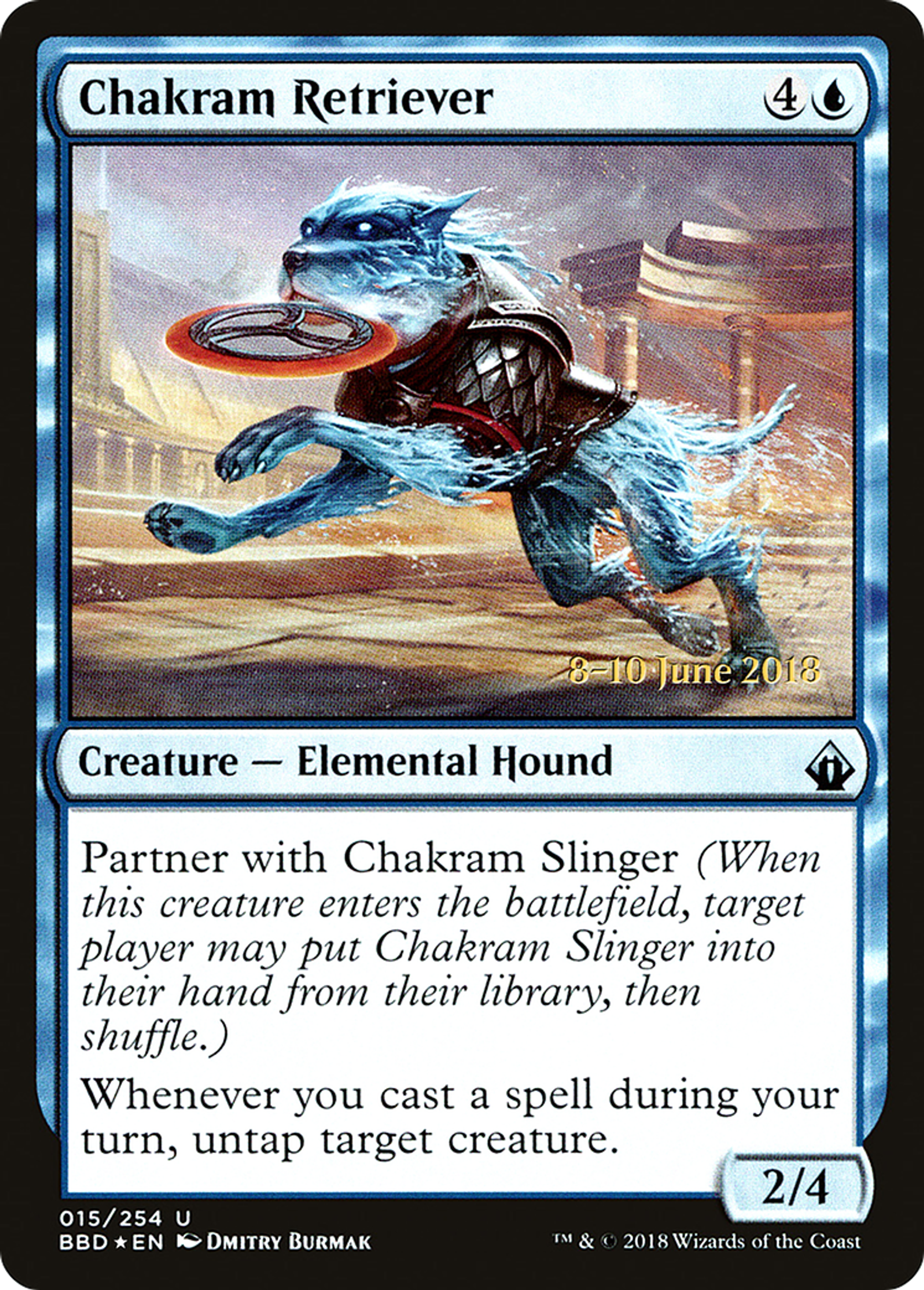 Chakram Retriever — Battlebond Promos — Magic: The Gathering