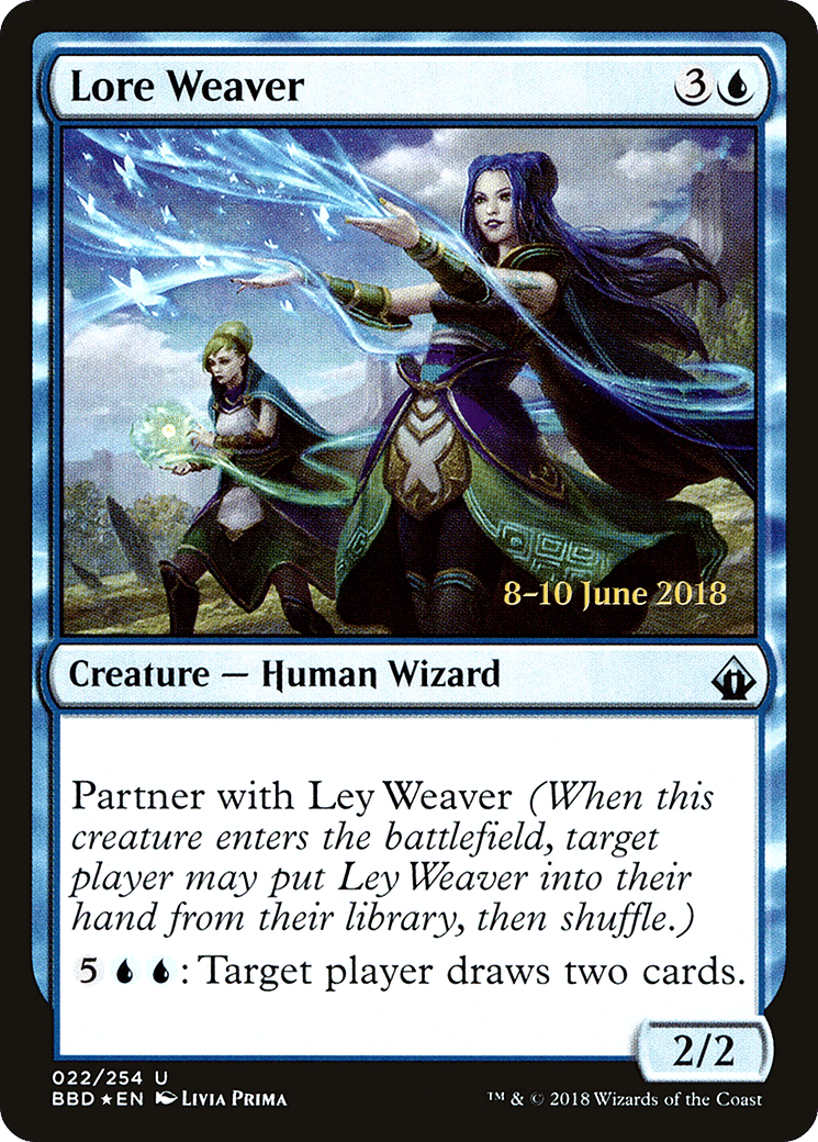 Lore Weaver — Battlebond Promos — Magic: The Gathering