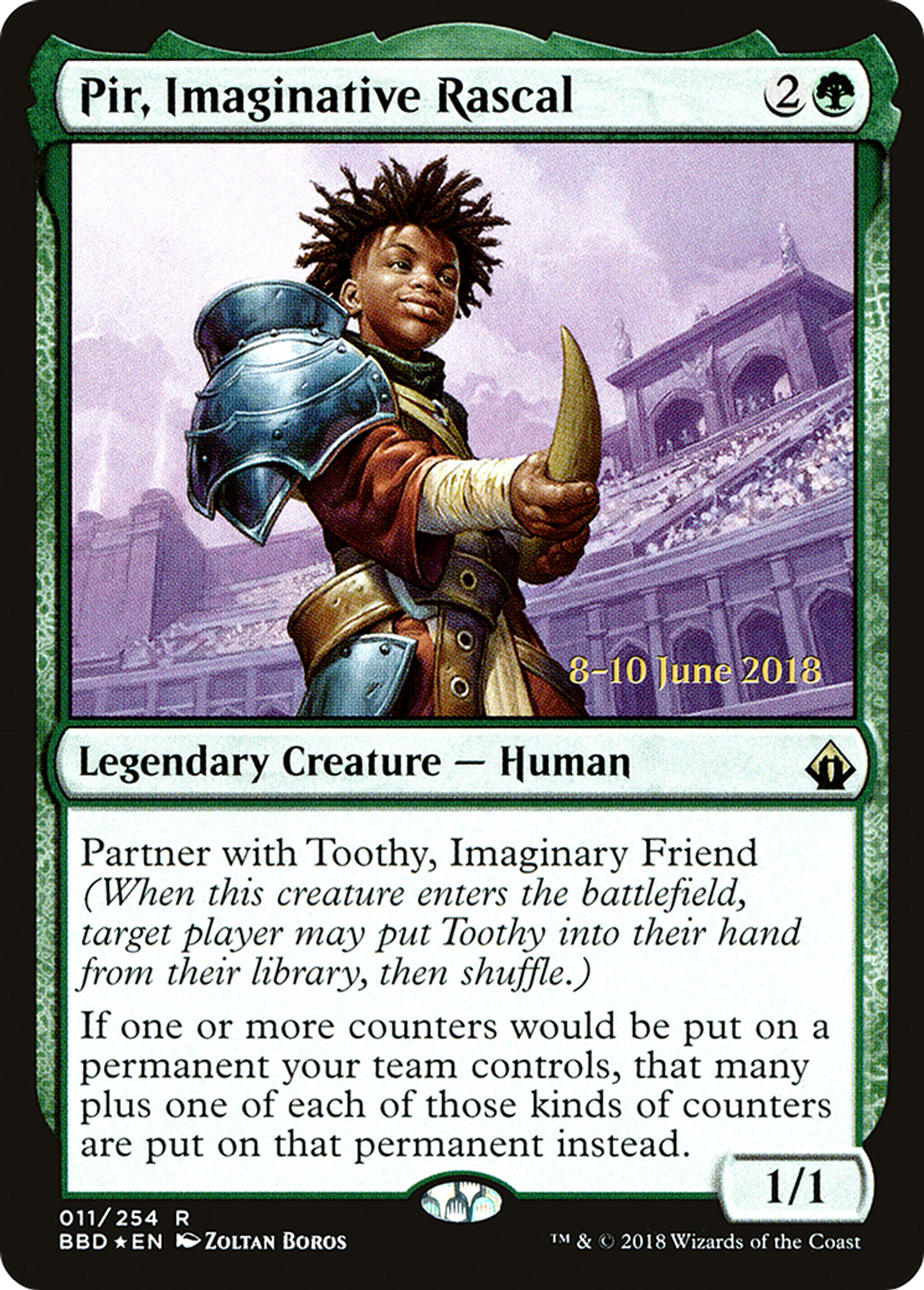 Pir, Imaginative Rascal — Battlebond Promos — Magic: The Gathering