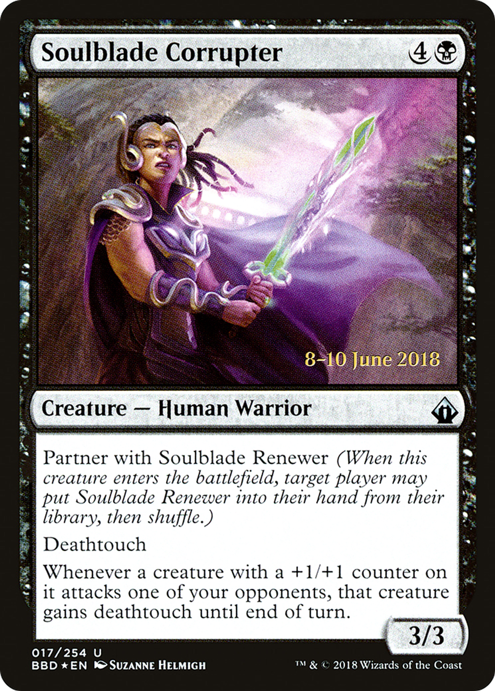 Soulblade Corrupter — Battlebond Promos — Magic: The Gathering