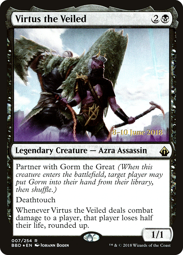 Virtus the Veiled — Battlebond Promos — Magic: The Gathering