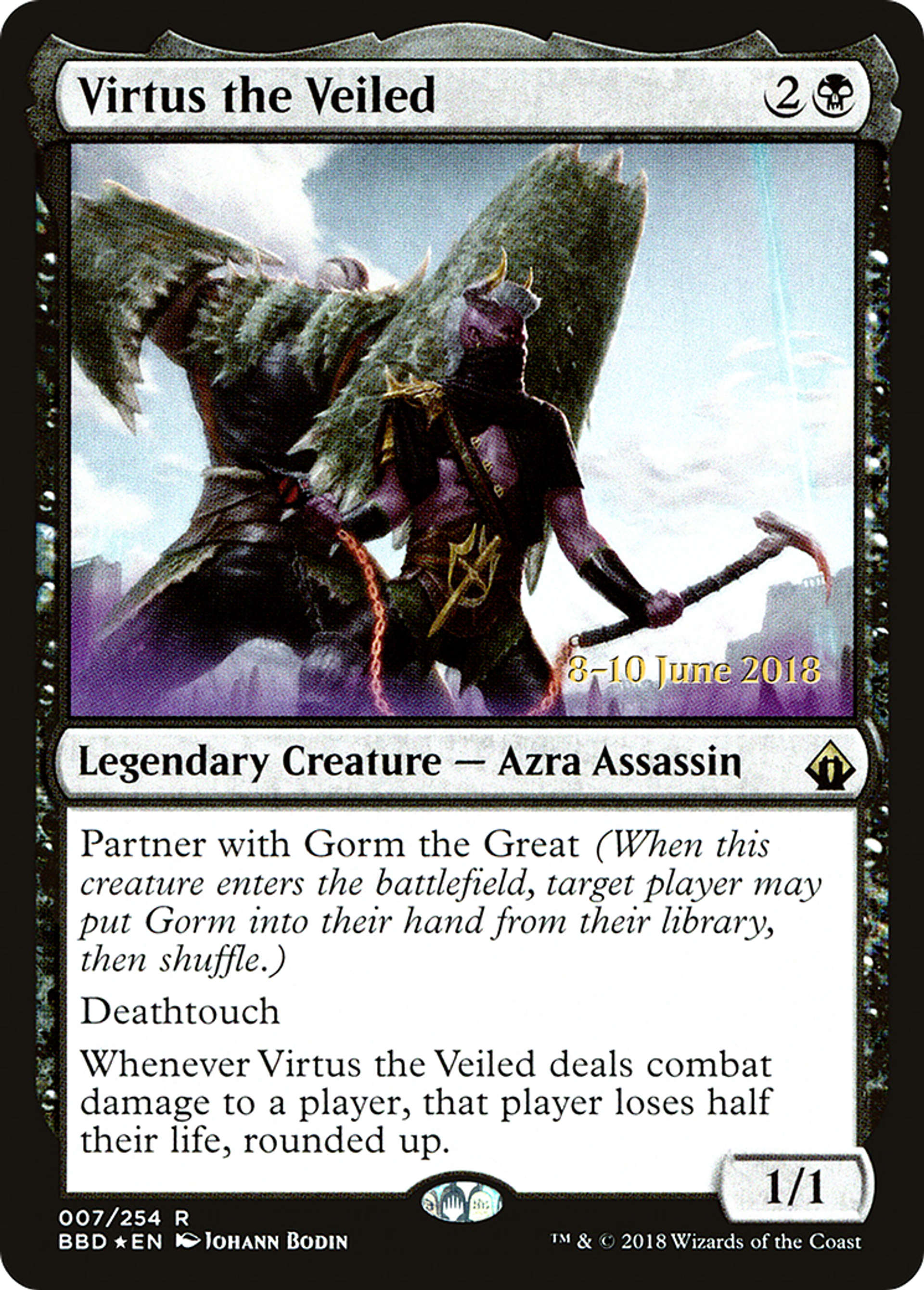 Virtus the Veiled — Battlebond Promos — Magic: The Gathering