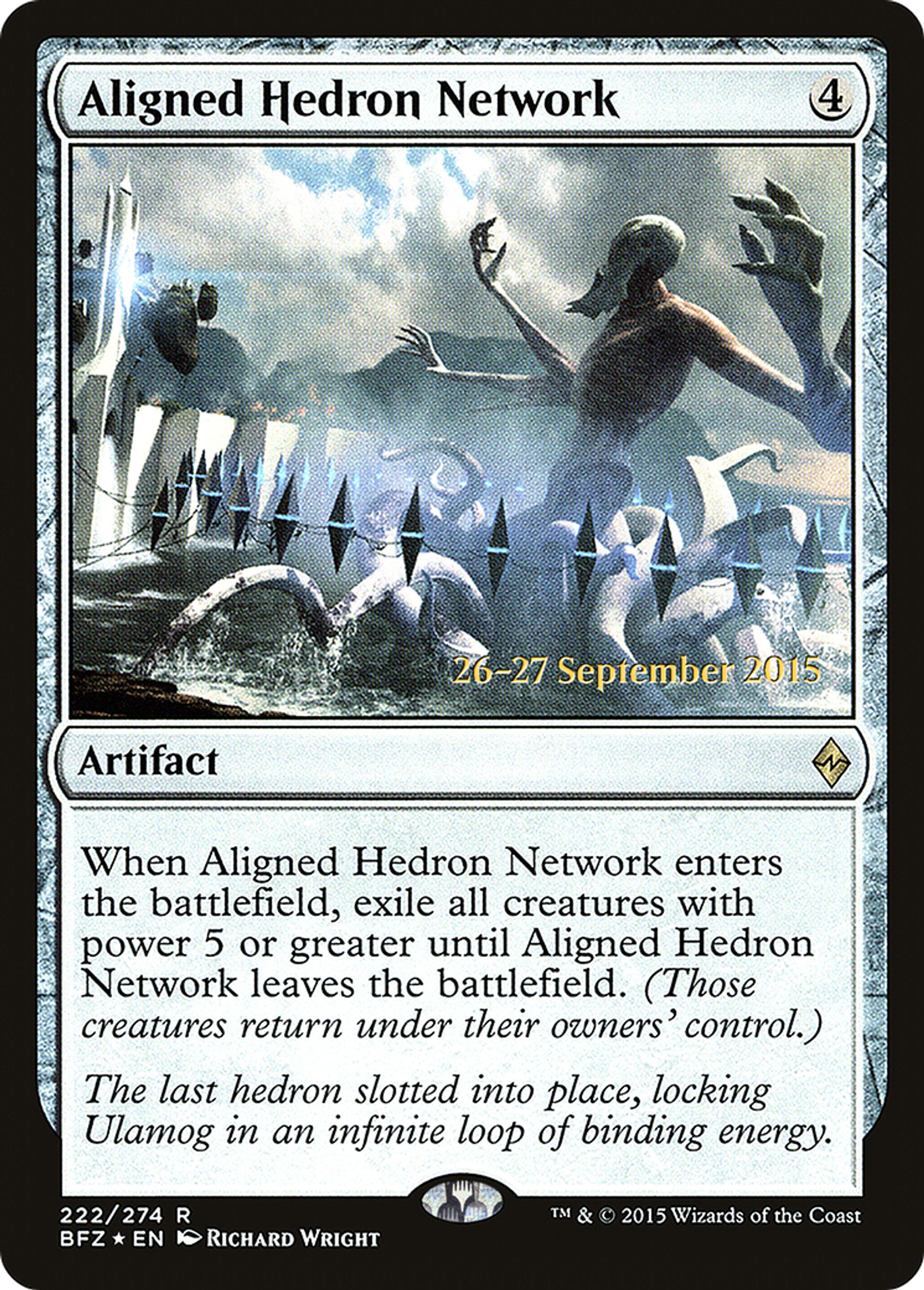 Aligned Hedron Network — Battle for Zendikar Promos — Magic: The Gathering