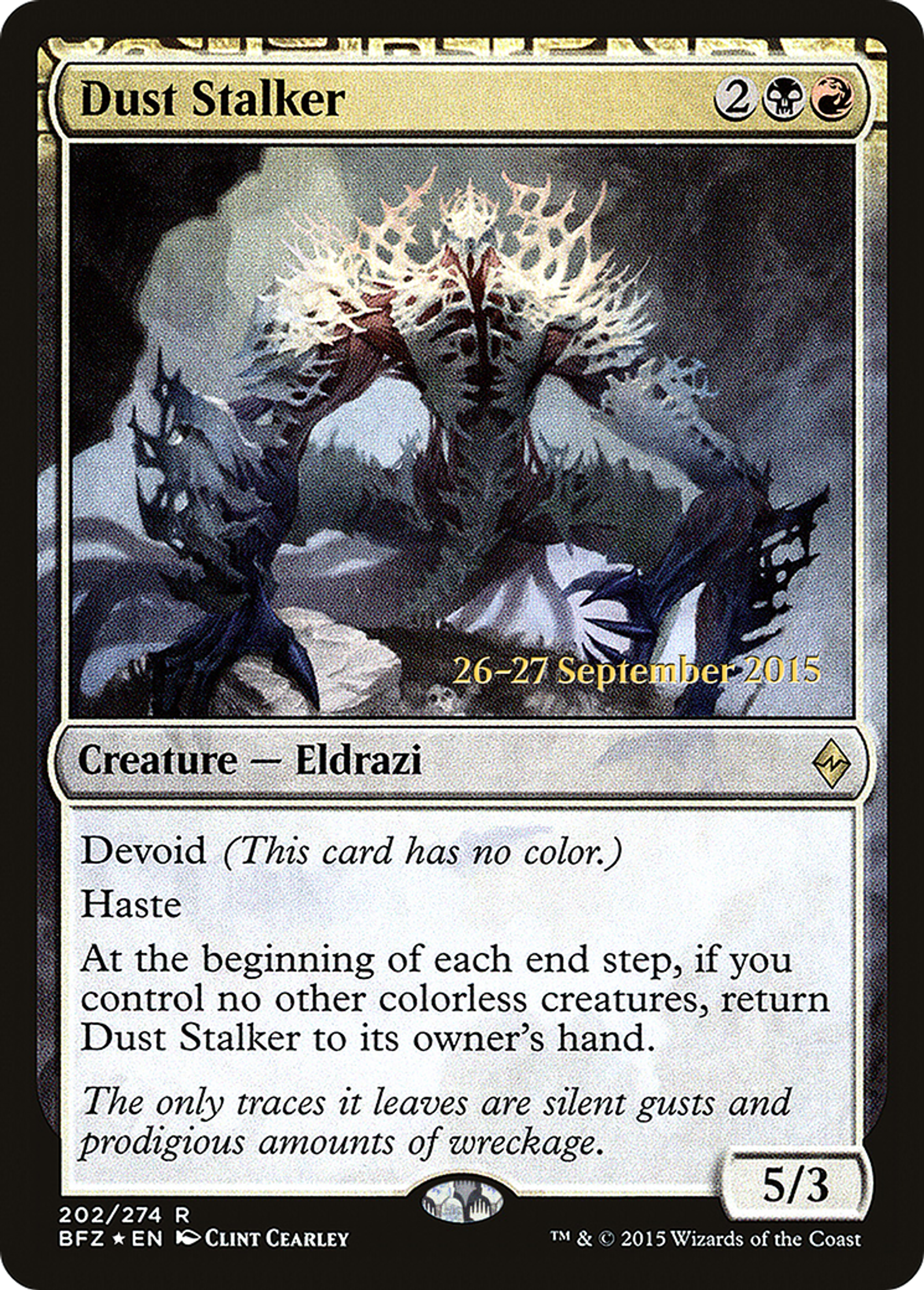 Dust Stalker — Battle for Zendikar Promos — Magic: The Gathering
