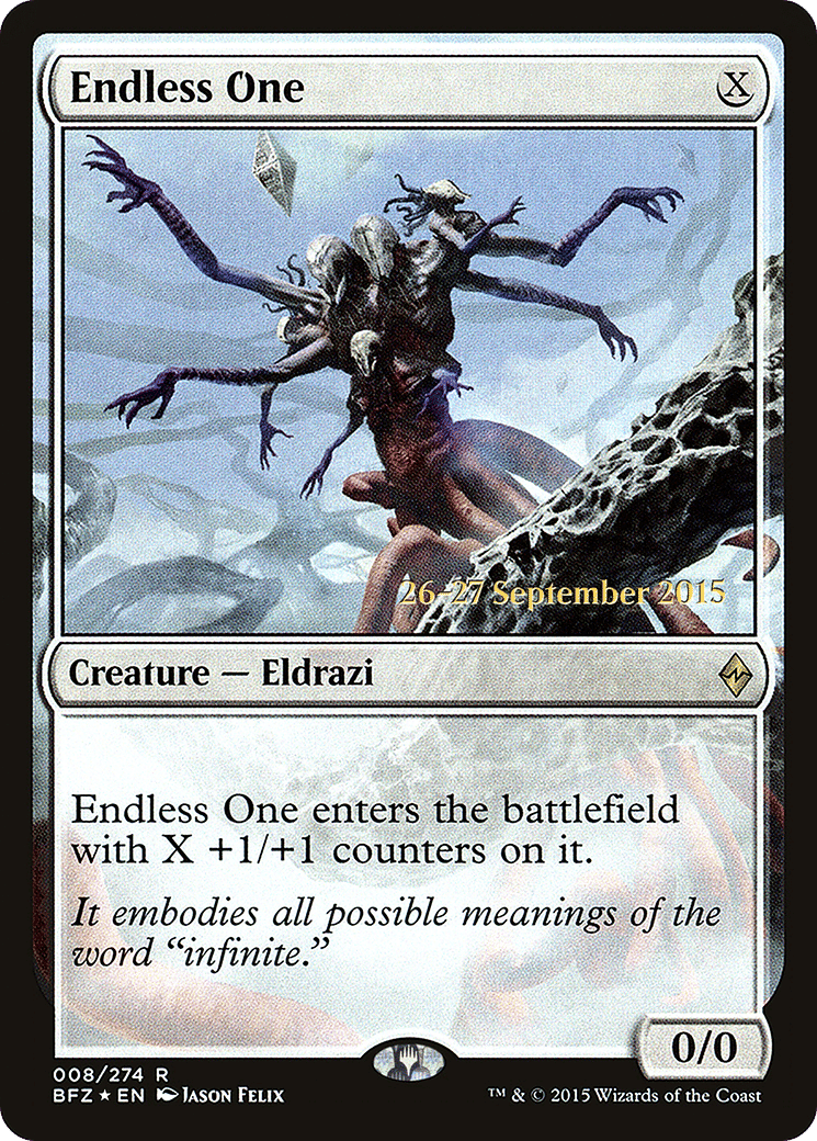 Endless One — Battle for Zendikar Promos — Magic: The Gathering