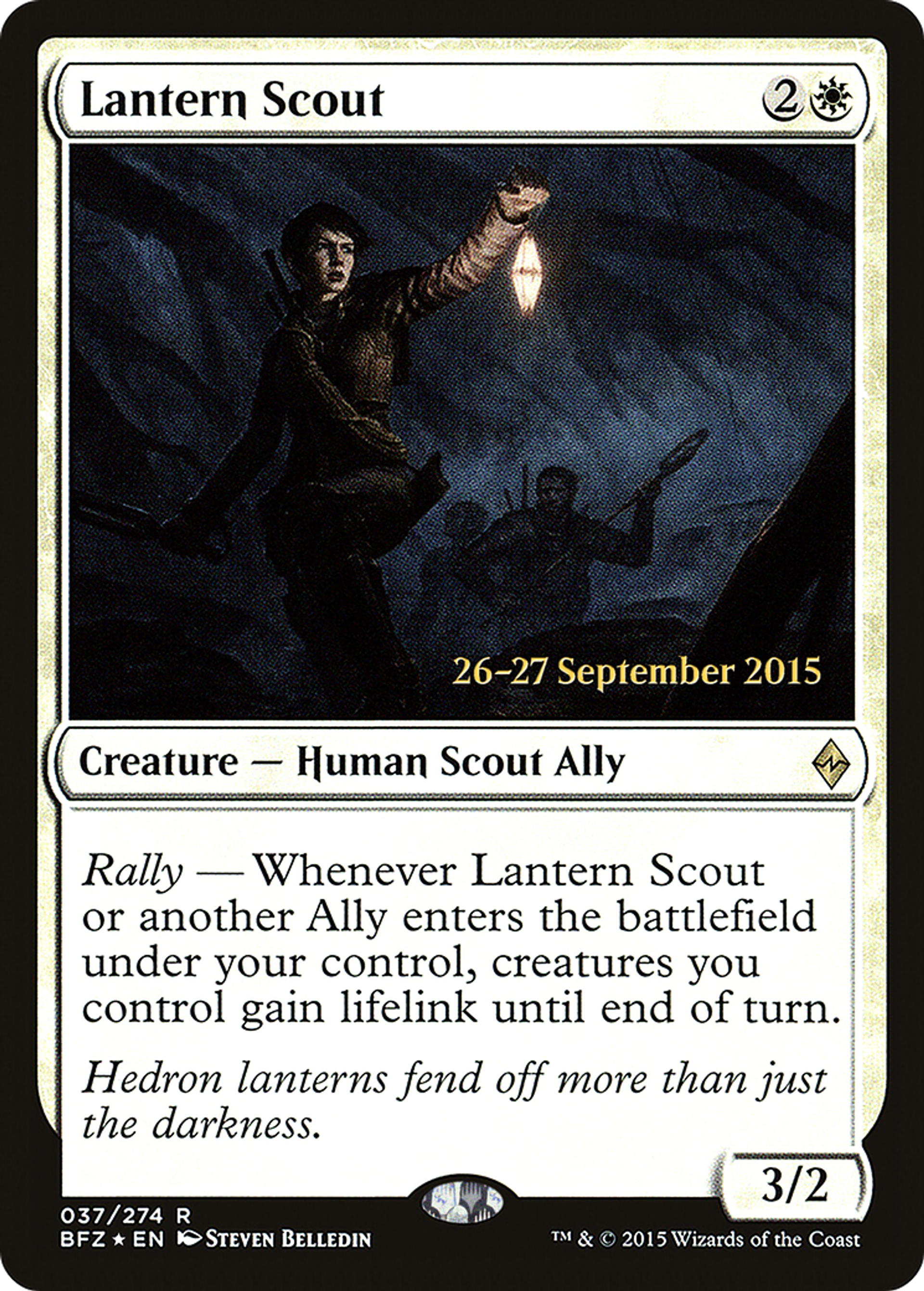 Lantern Scout — Battle for Zendikar Promos — Magic: The Gathering