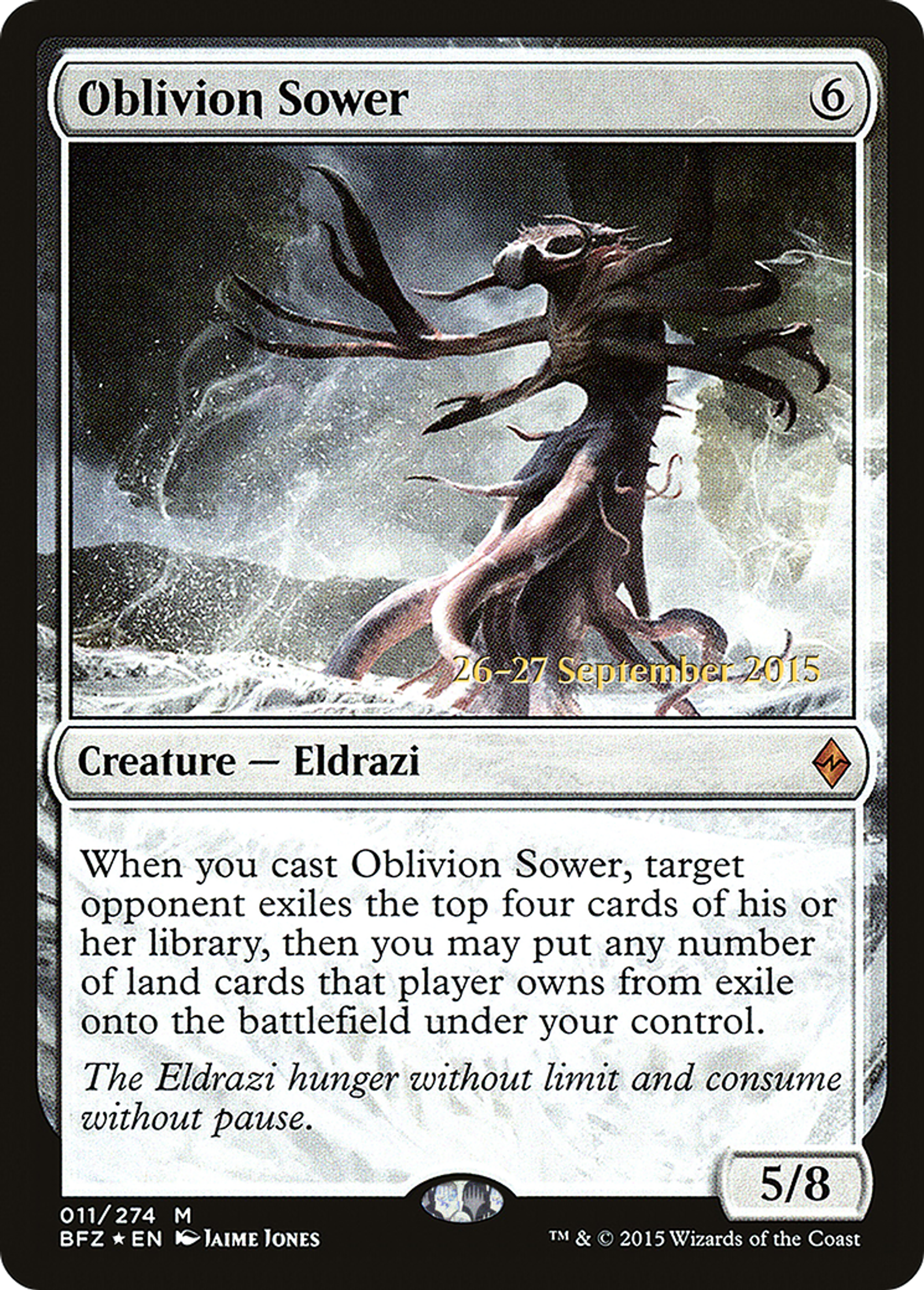 Oblivion Sower — Battle for Zendikar Promos — Magic: The Gathering