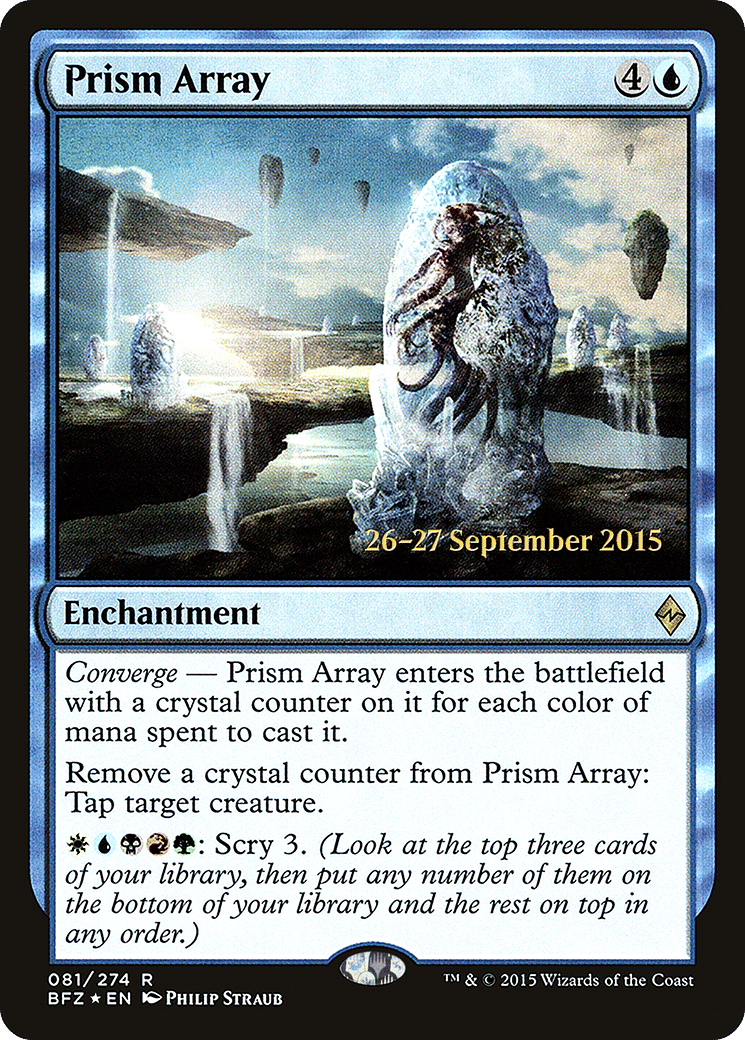 Prism Array — Battle for Zendikar Promos — Magic: The Gathering