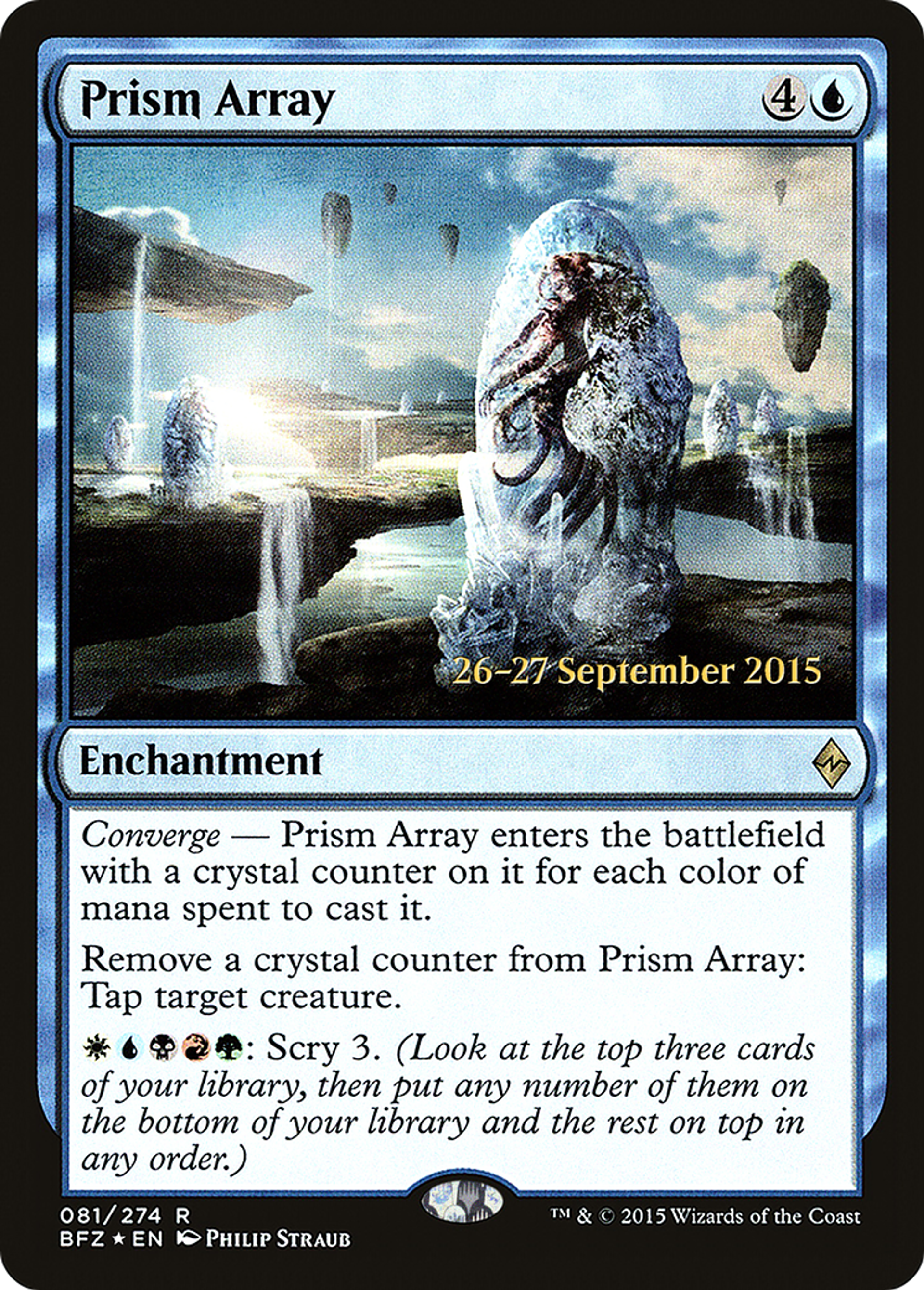Prism Array — Battle for Zendikar Promos — Magic: The Gathering