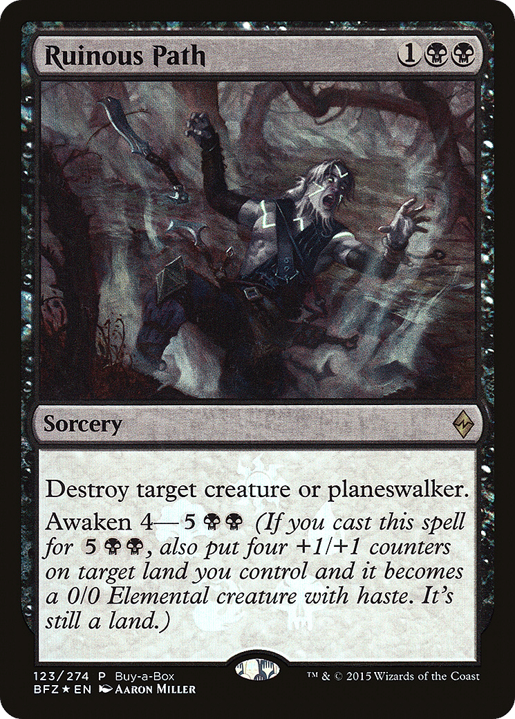 Ruinous Path — Battle for Zendikar Promos — Magic: The Gathering