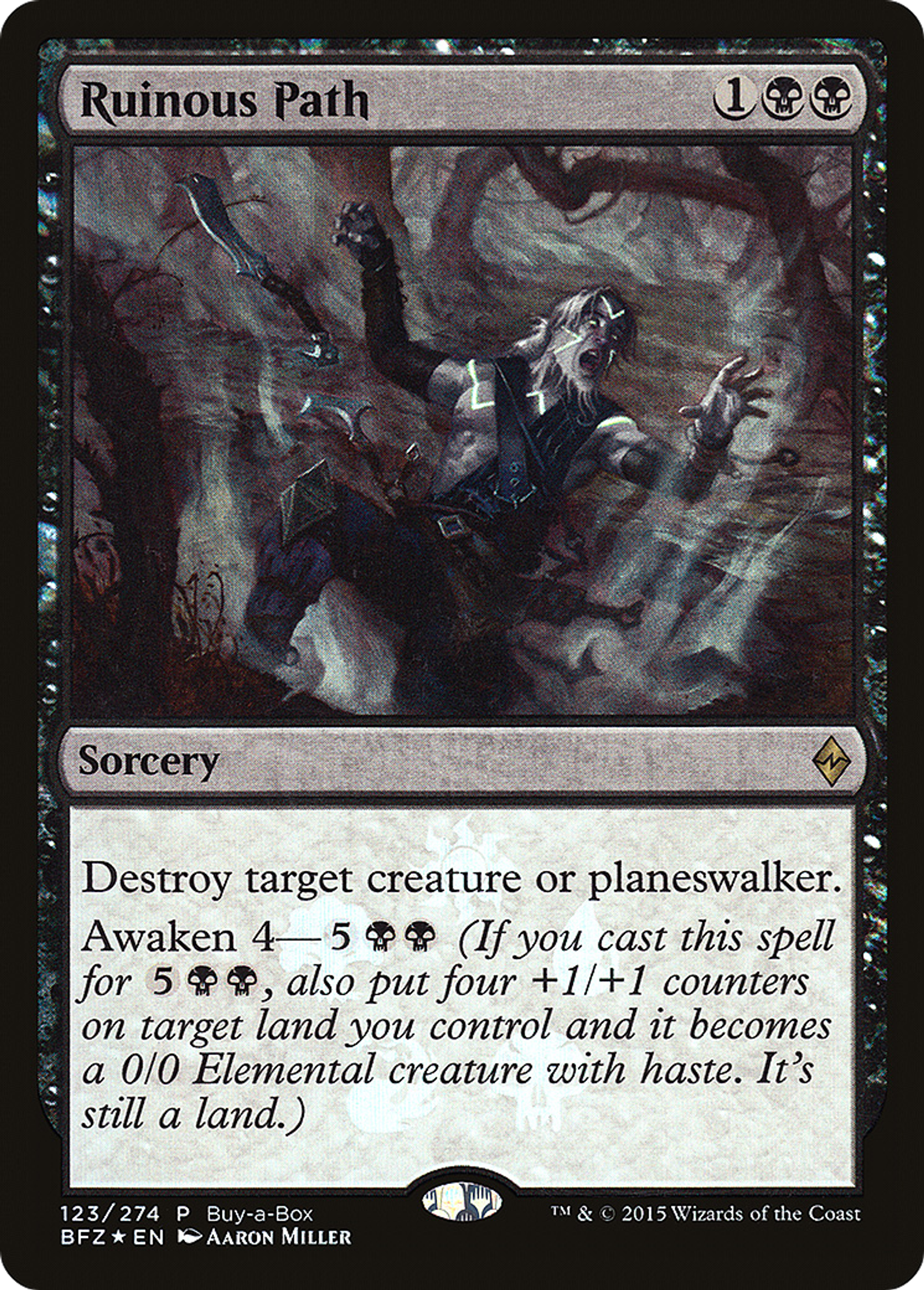 Ruinous Path — Battle for Zendikar Promos — Magic: The Gathering