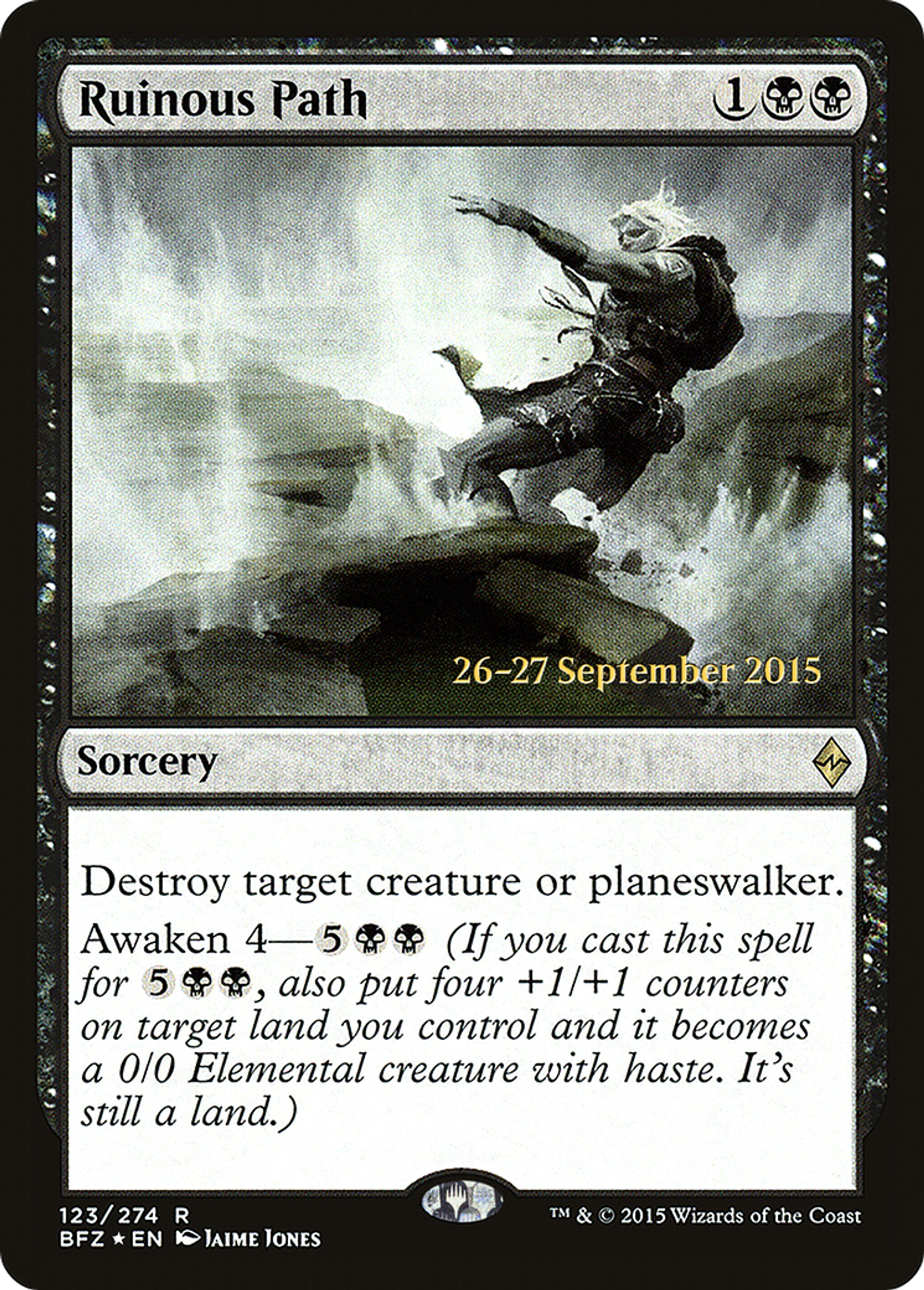 Ruinous Path — Battle for Zendikar Promos — Magic: The Gathering