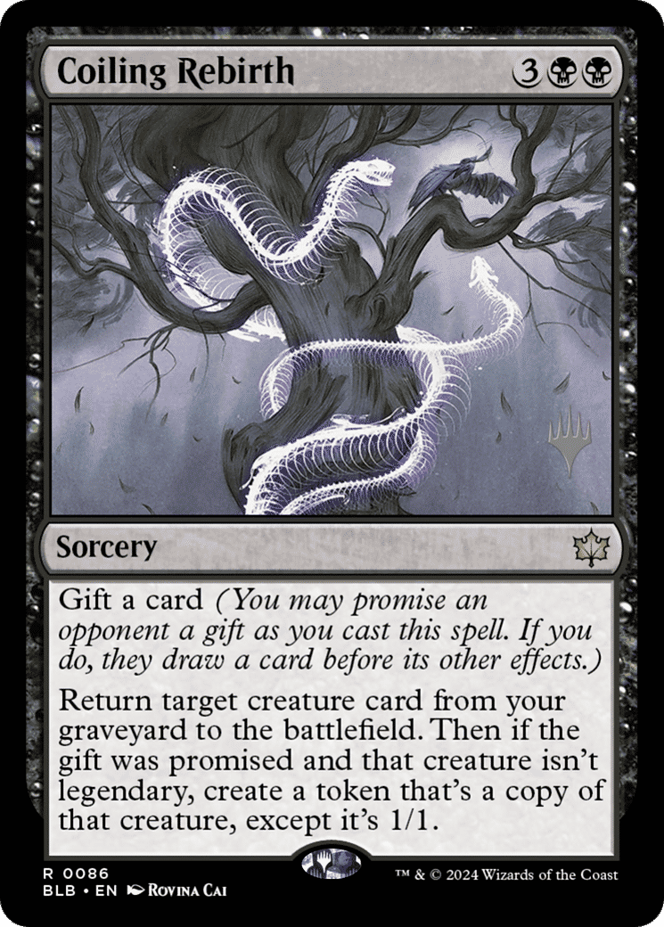 Coiling Rebirth — Bloomburrow Promos — Magic: The Gathering