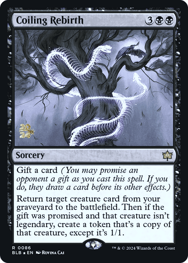 Coiling Rebirth — Bloomburrow Promos — Magic: The Gathering