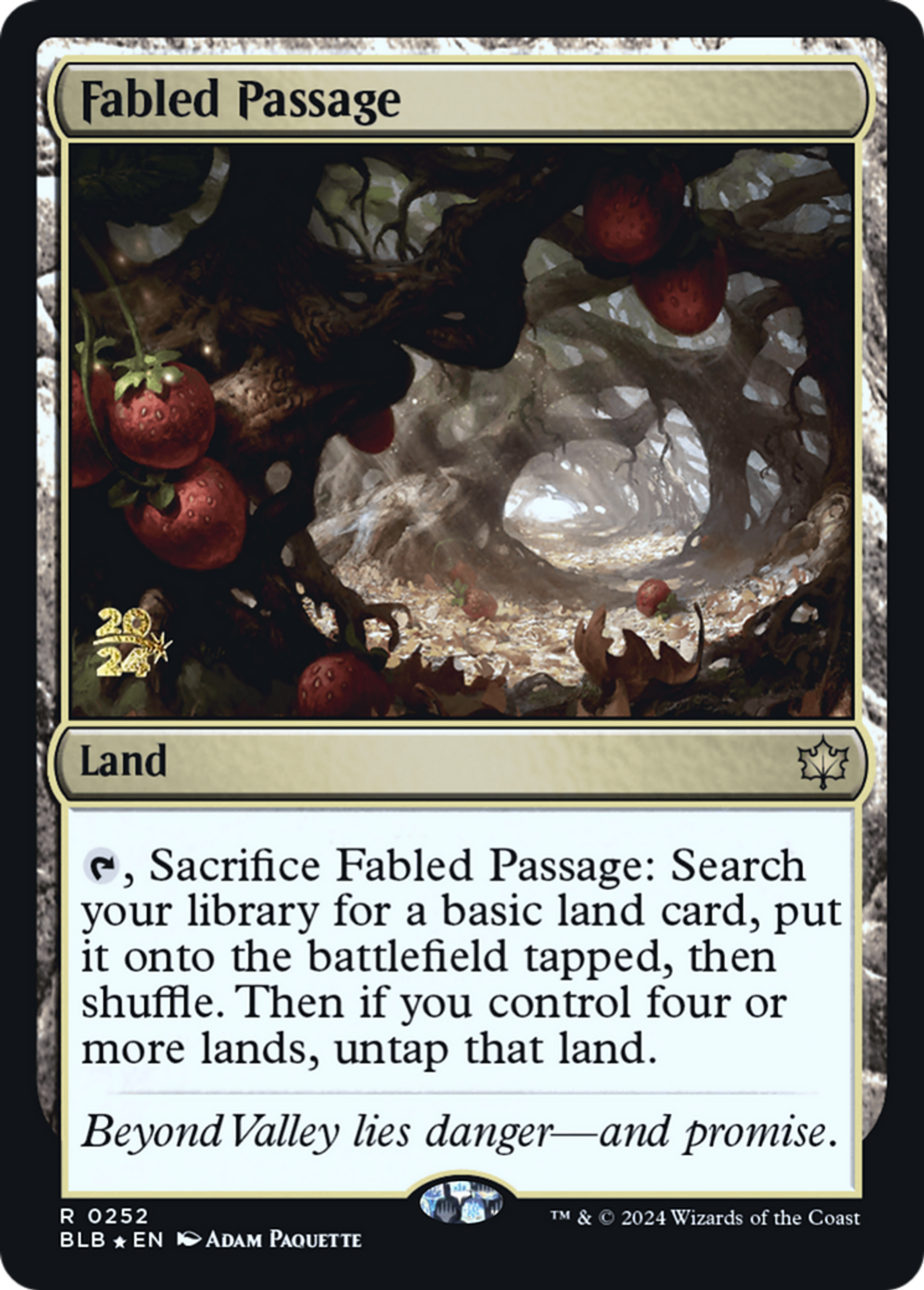 Fabled Passage — Bloomburrow Promos — Magic: The Gathering